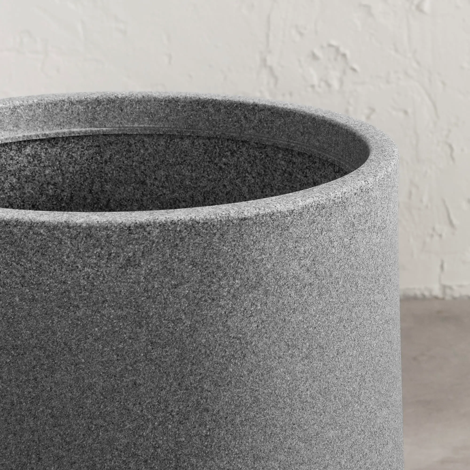 15016 Dalya Mottled Gray Planters, Set of 2 - South Shore-6