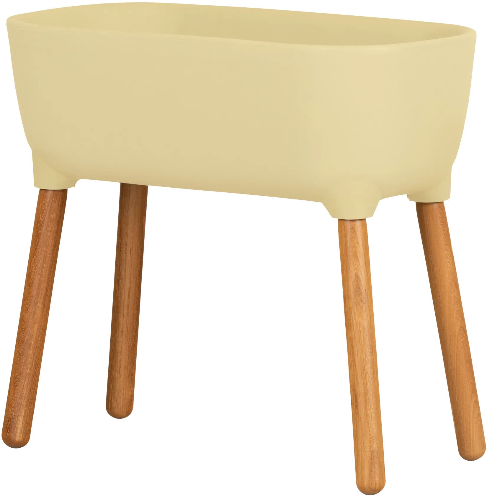15327 Dalya Light Yellow Raised Planter - South Shore-1