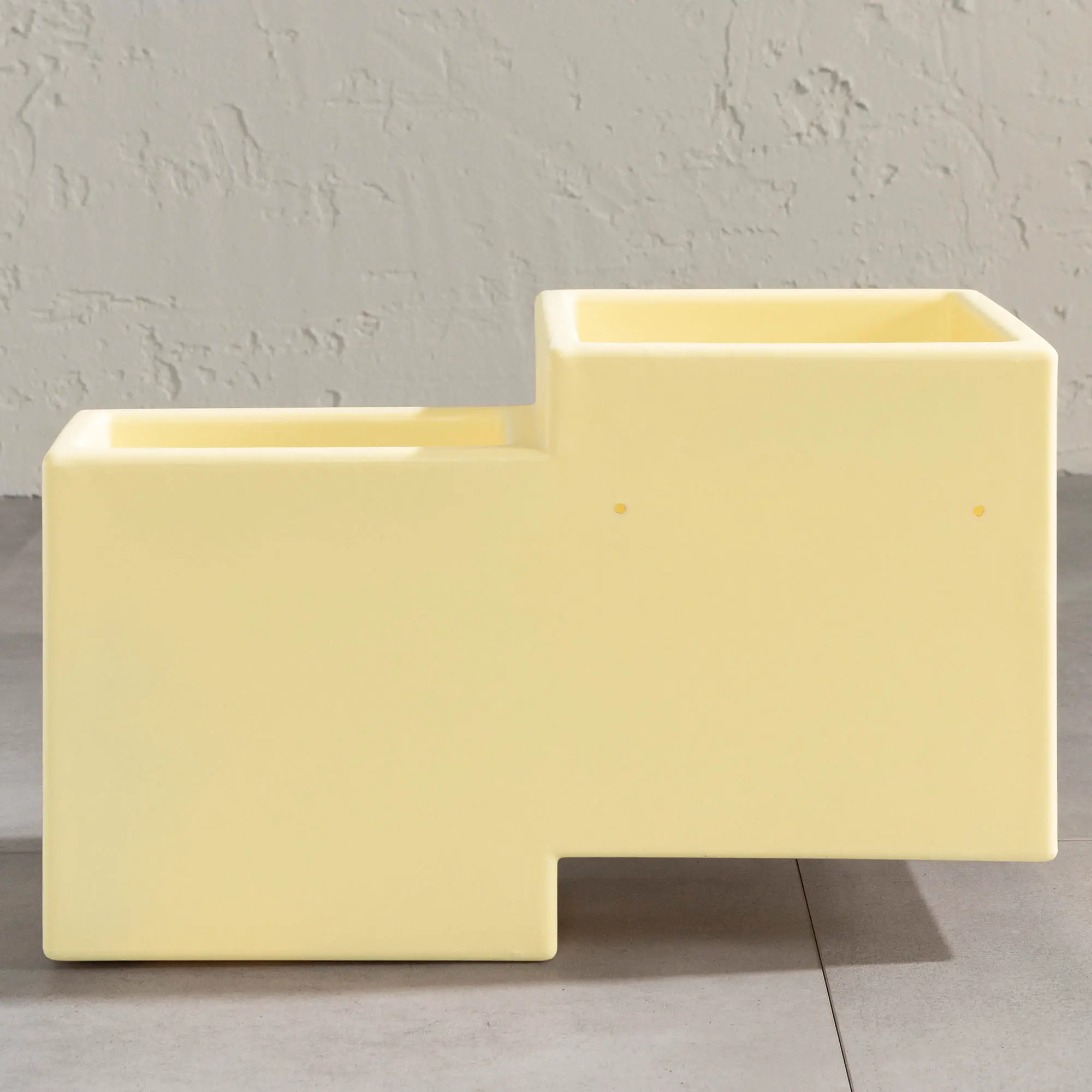 15331 Dalya Light Yellow Wall Planters, Set of 2 - South Shore-6