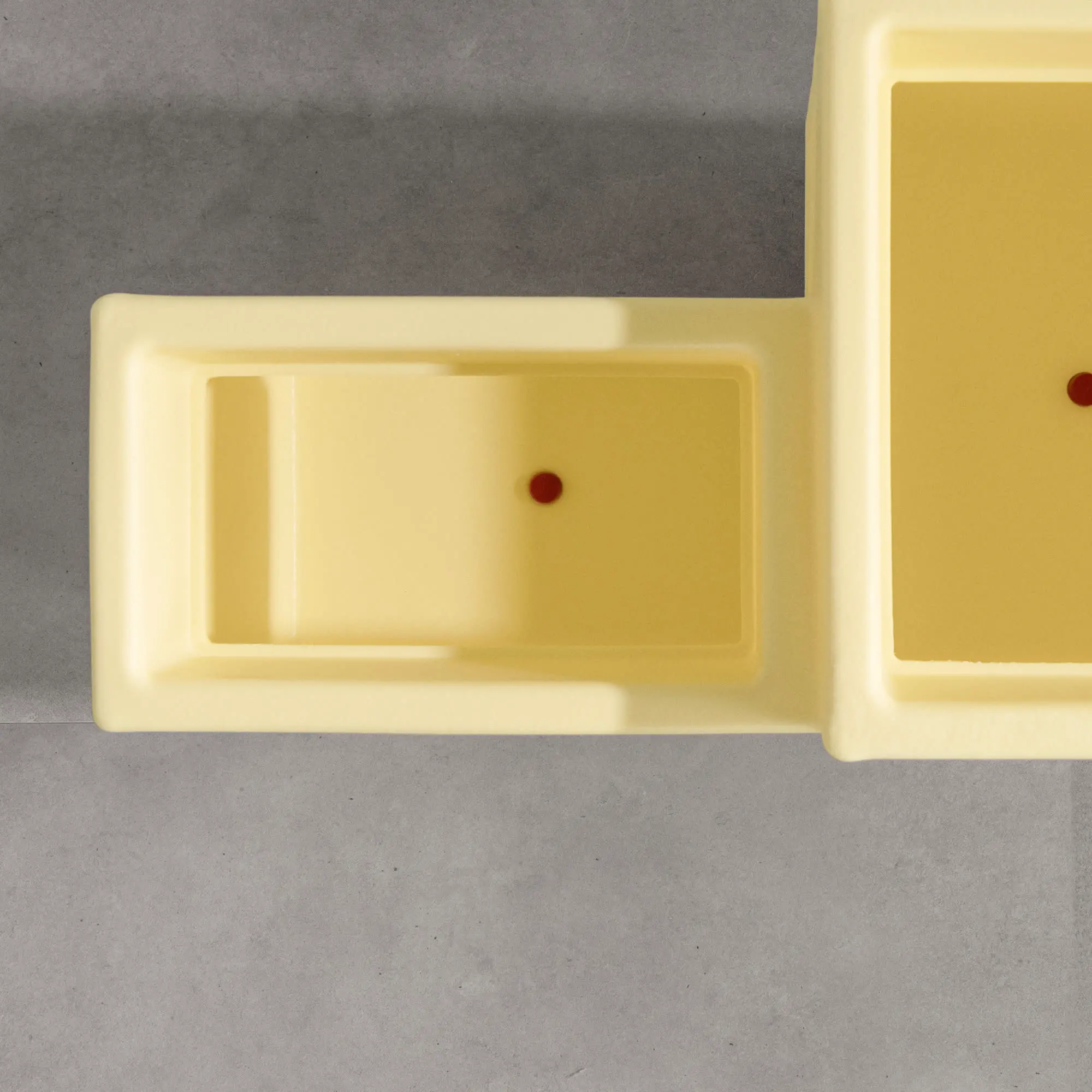 15331 Dalya Light Yellow Wall Planters, Set of 2 - South Shore-7
