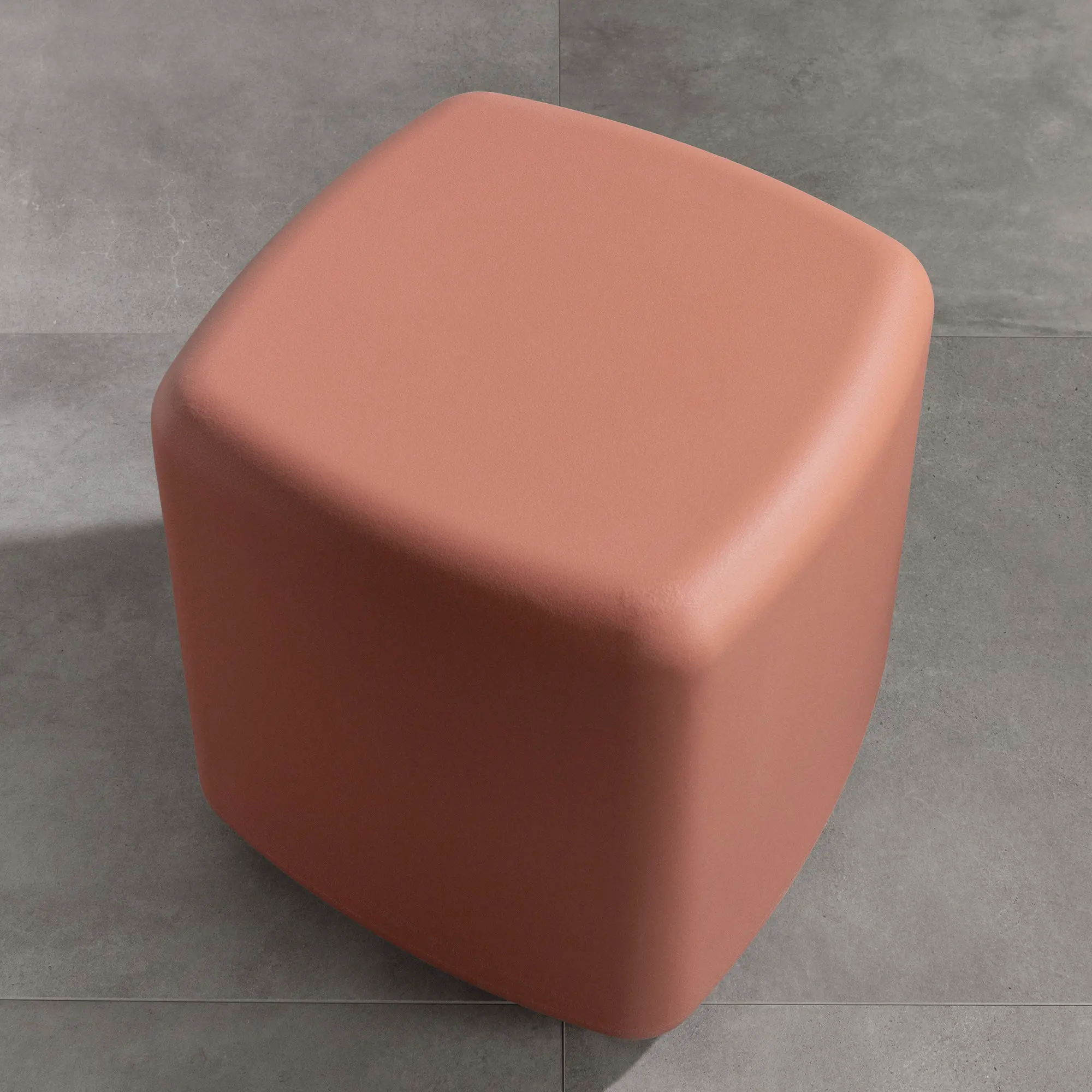 15332 Dalya Burnt Orange Outdoor Side Table-5