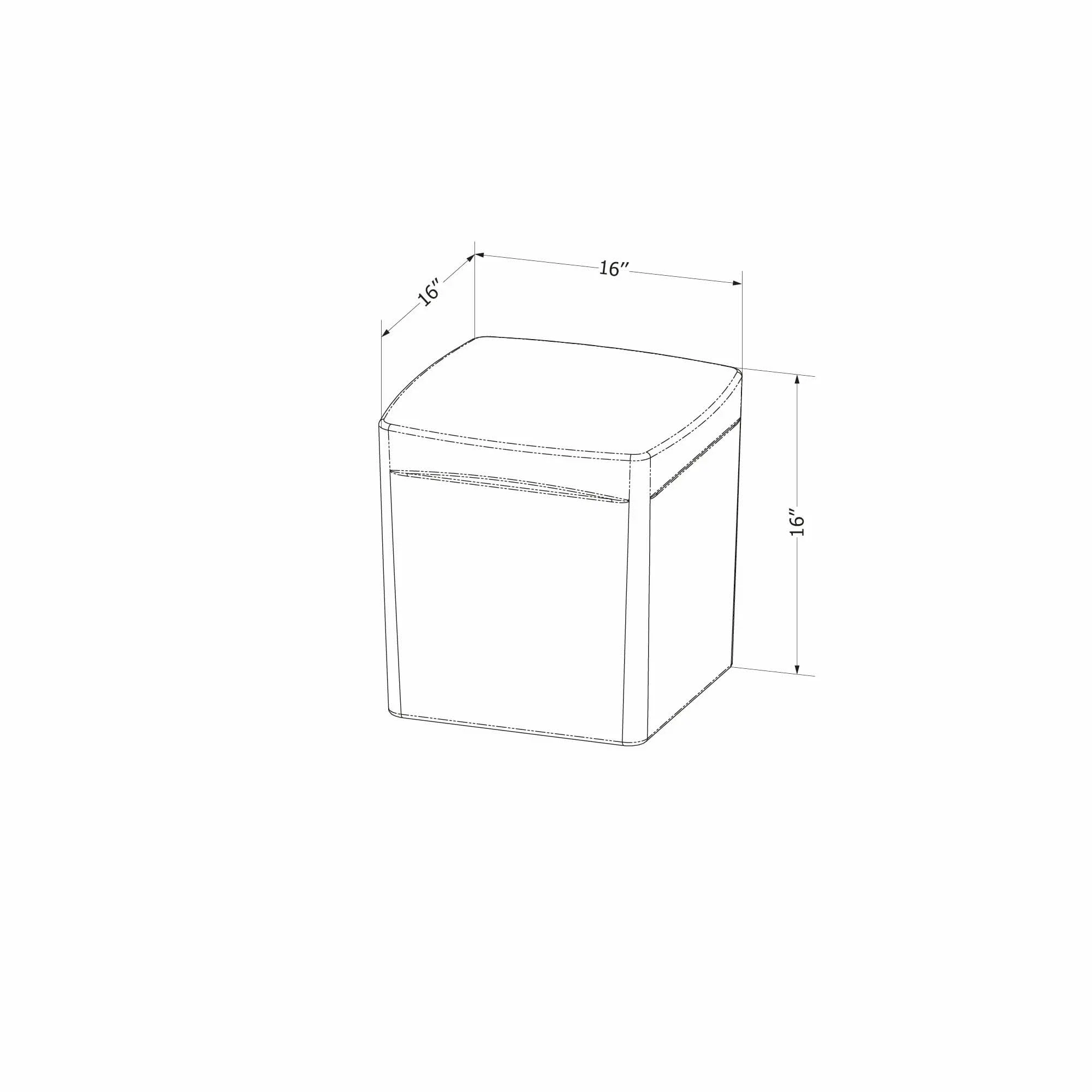 15338 Dalya Light Yellow Square Outdoor Side Table - South Shore-4
