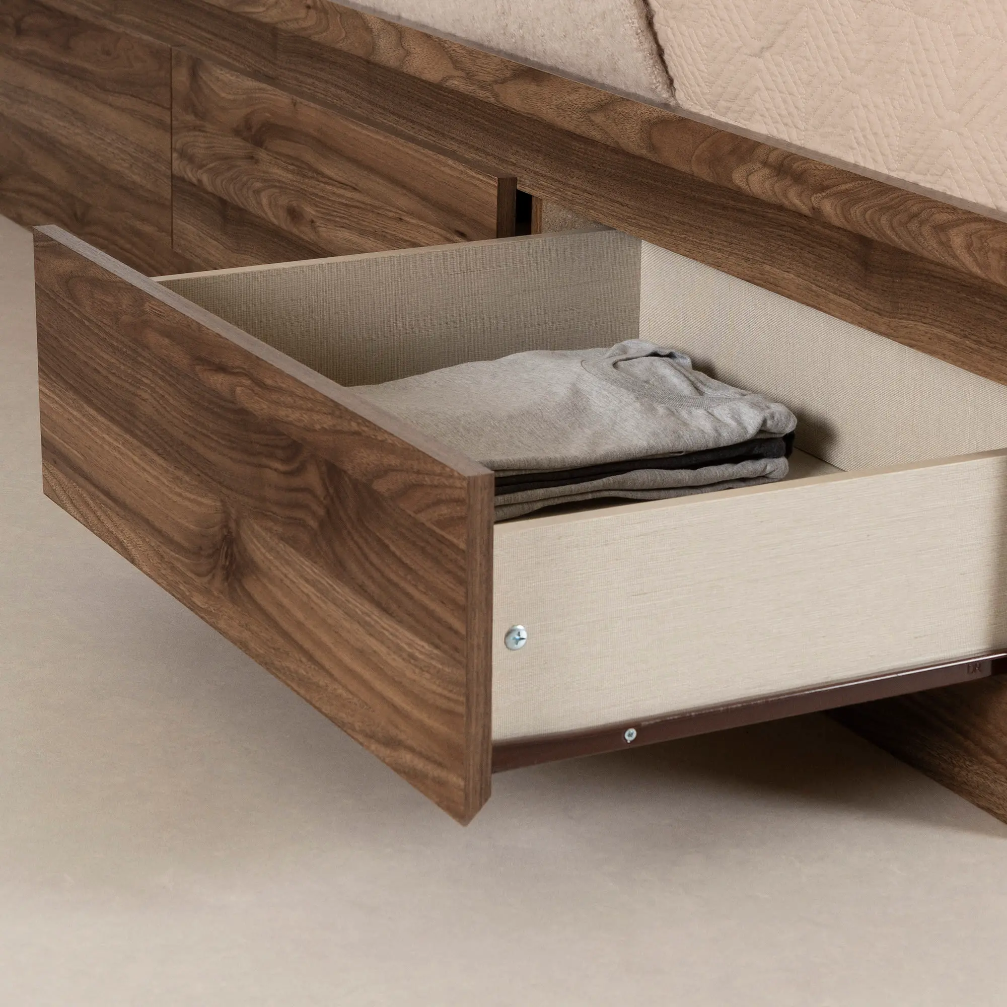15442 Yodi Walnut Twin Storage Bed - South Shore-6