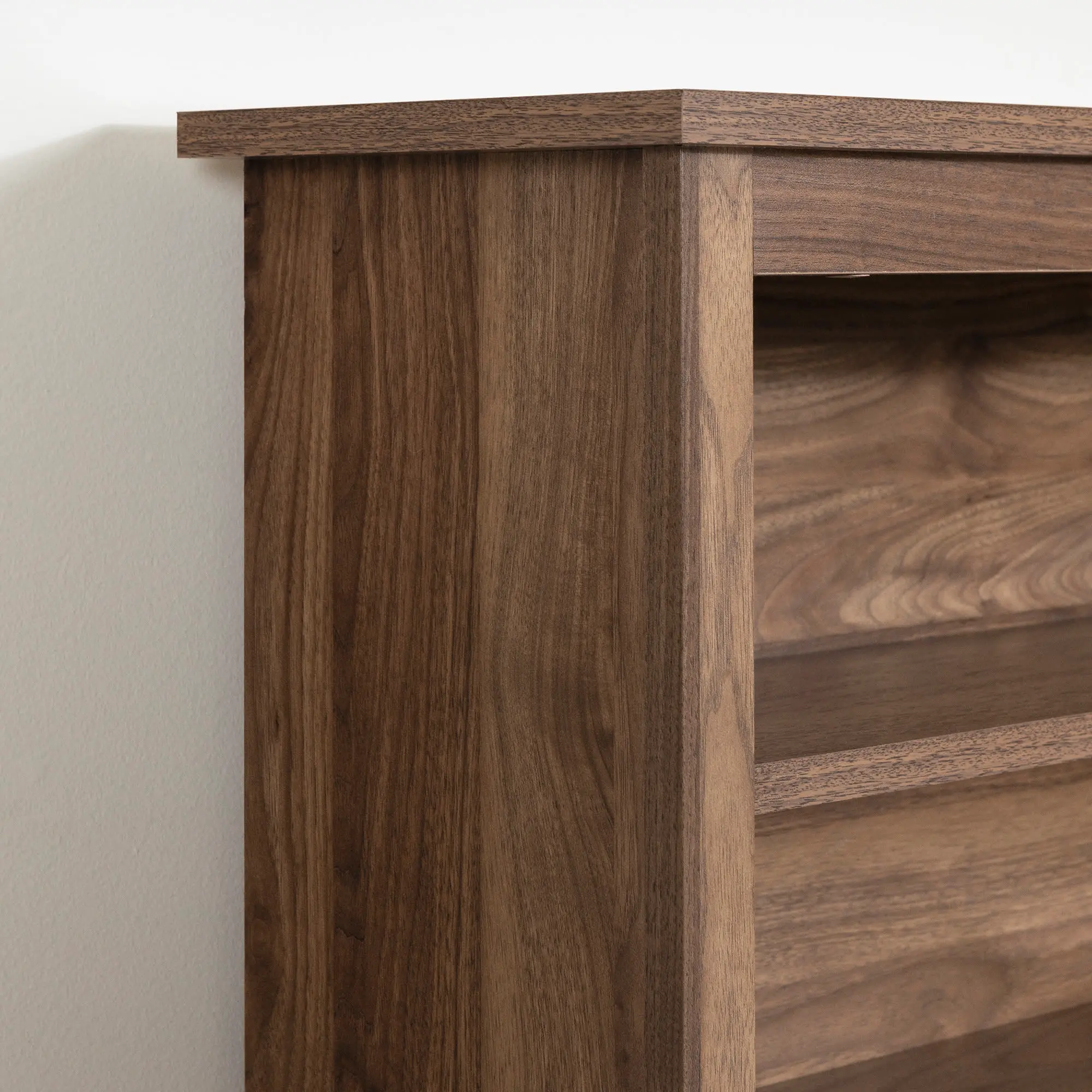 15443 Yodi Walnut Twin Storage Headboard - South Shore-7