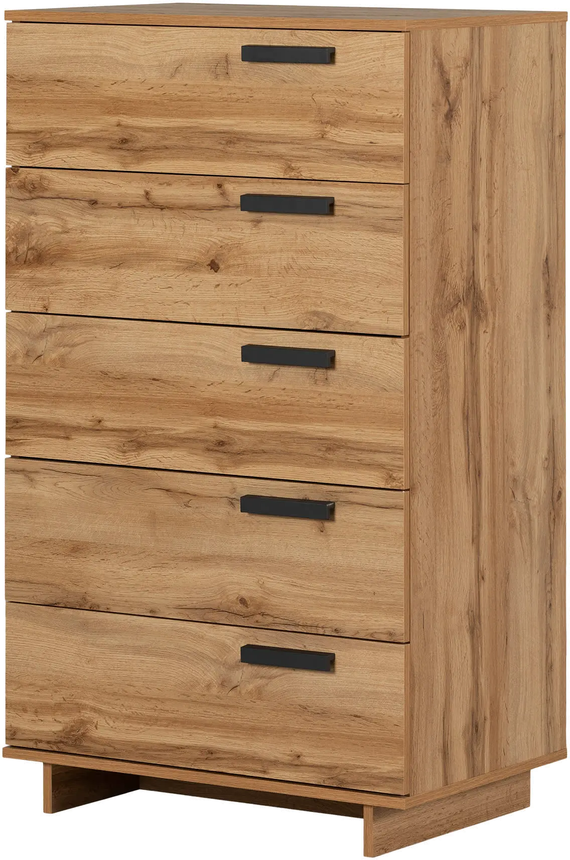 15643 Cavalleri Oak 5-Drawer Chest - South Shore-1
