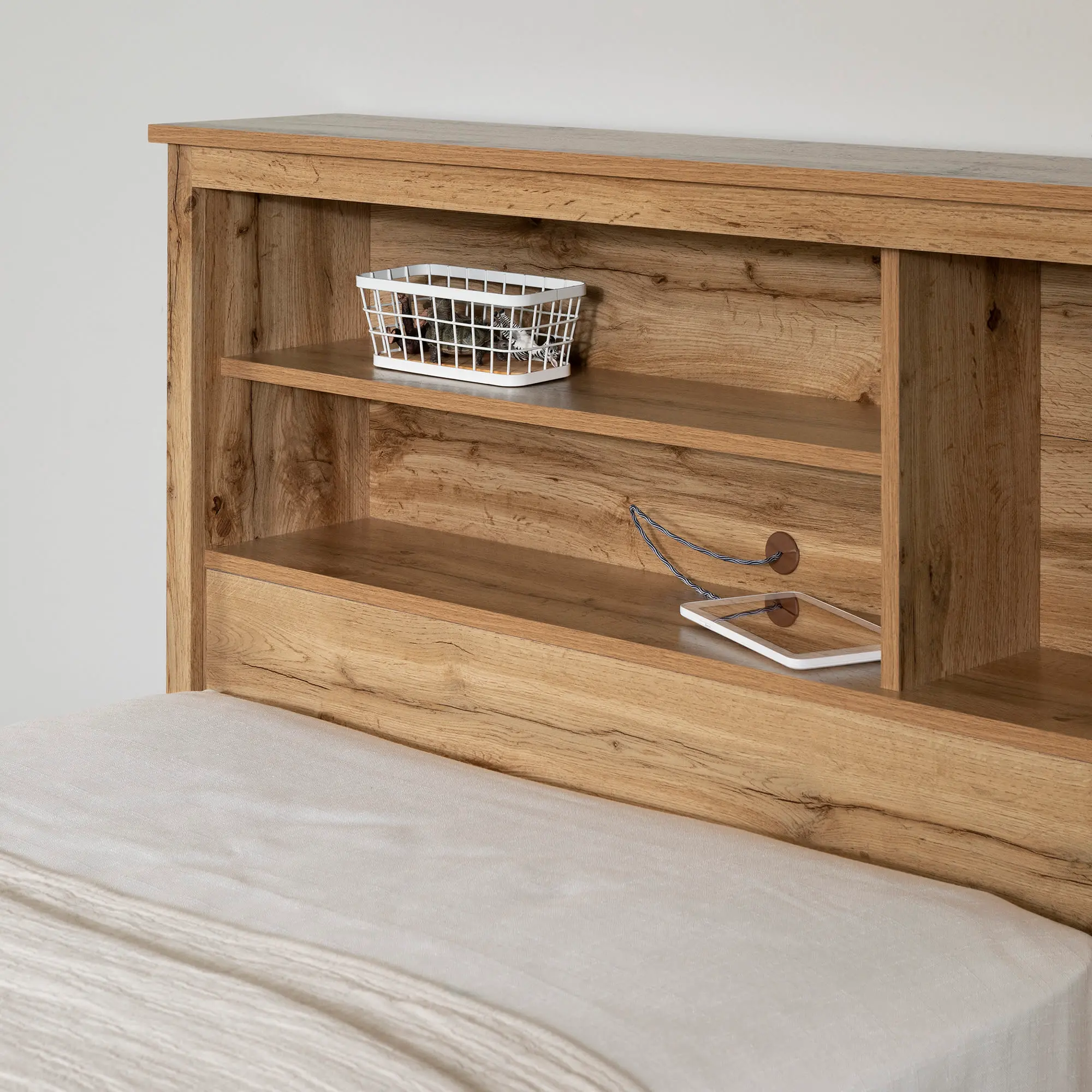 15680 Cavalleri Oak Twin Bed and Headboard Set - South Shore-7
