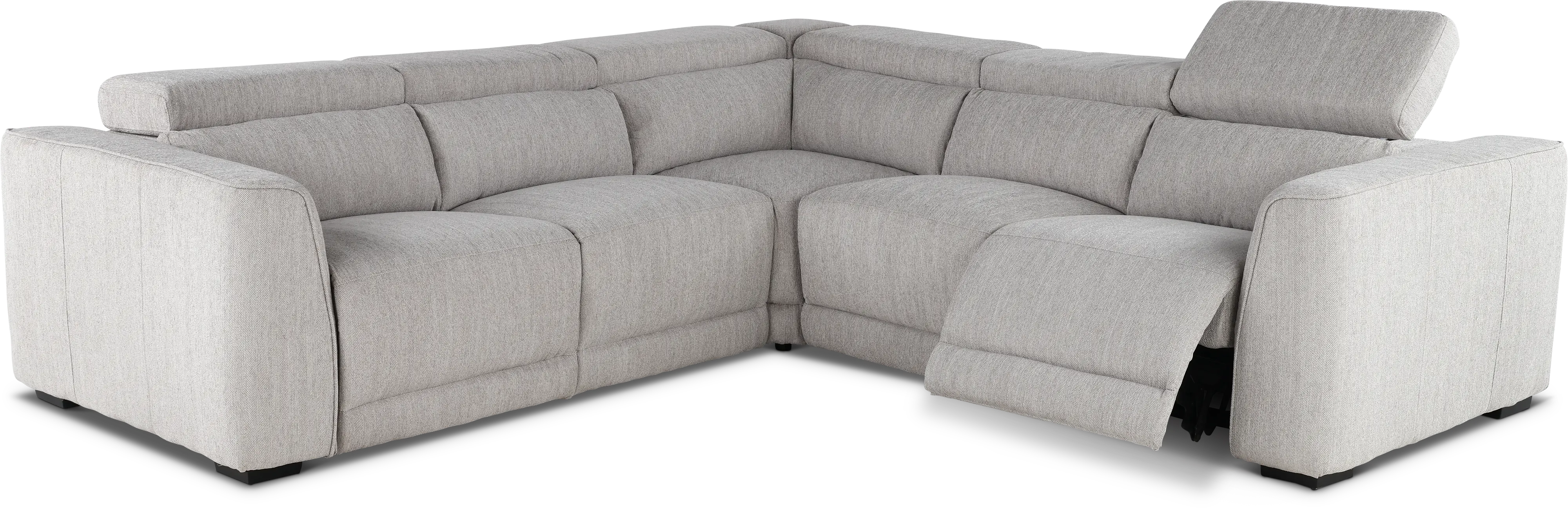 Noho Bisque 3-Piece Power Reclining Sectional-4
