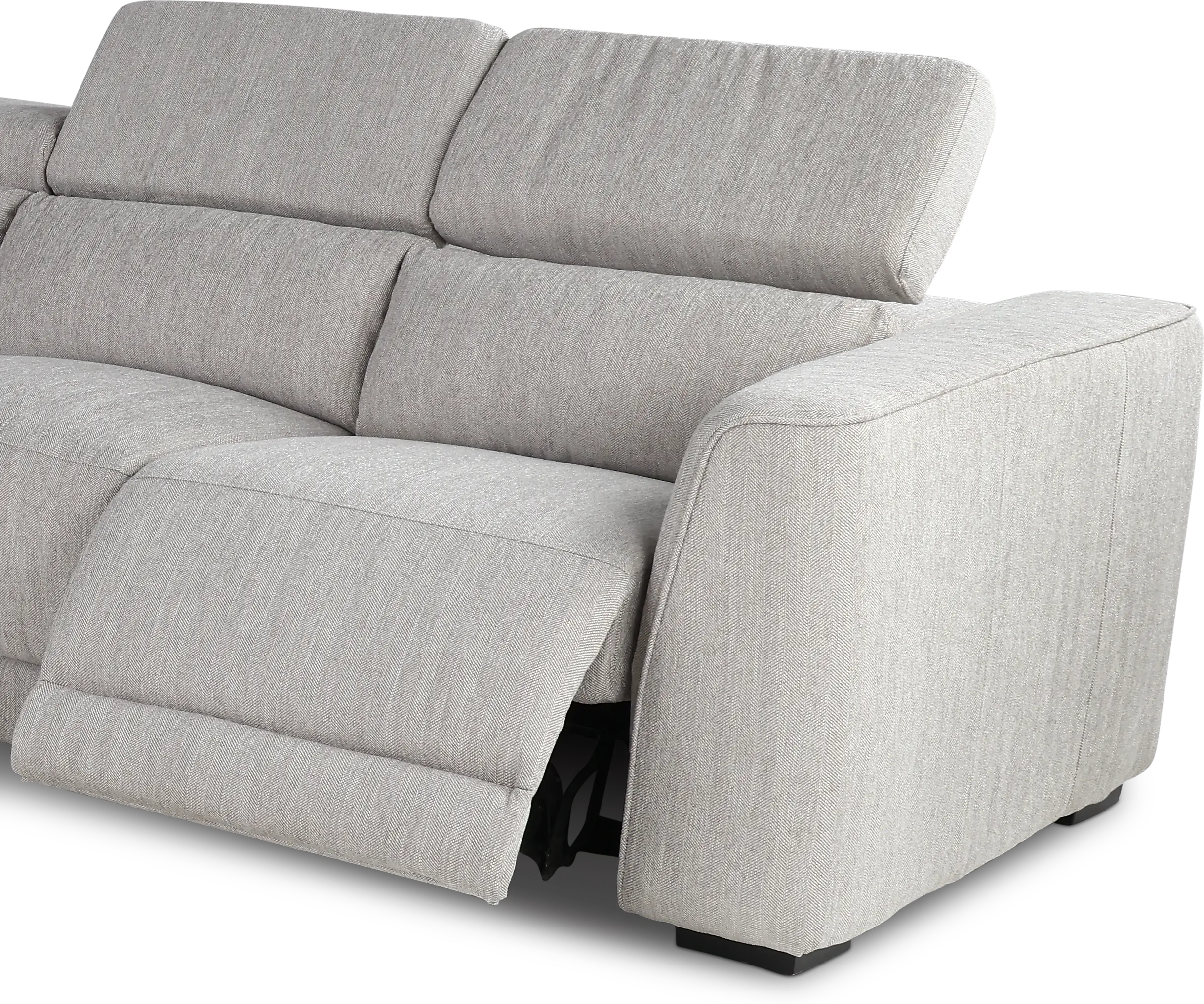 Noho Bisque 4-Piece Power Reclining Sectional-5