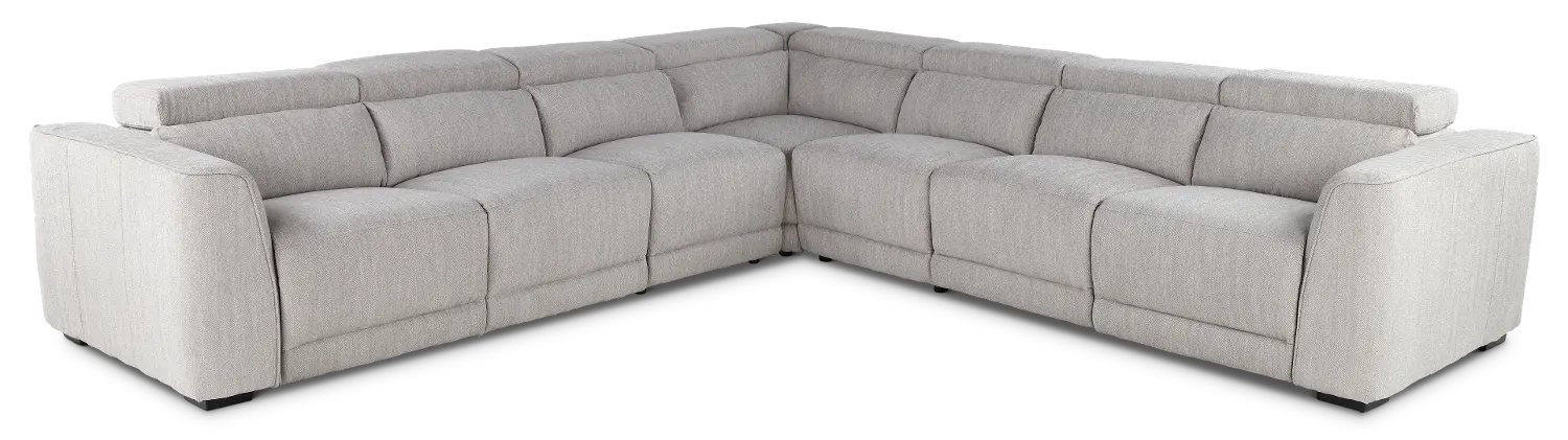 Noho Bisque 5-Piece Power Reclining Sectional-1