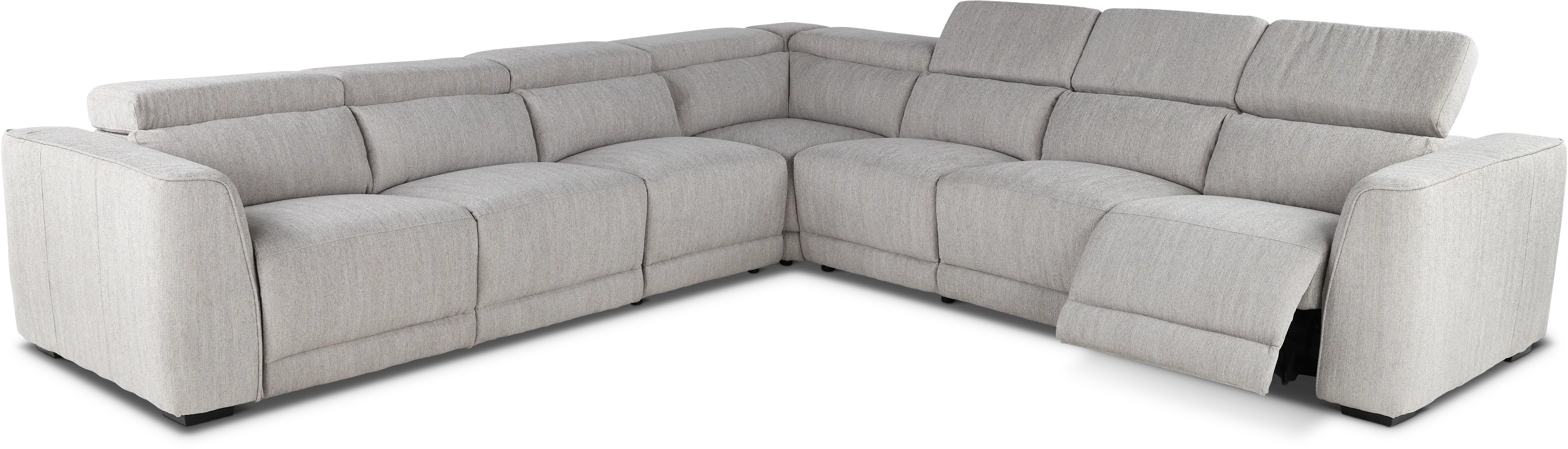 Noho Bisque 5-Piece Power Reclining Sectional-4