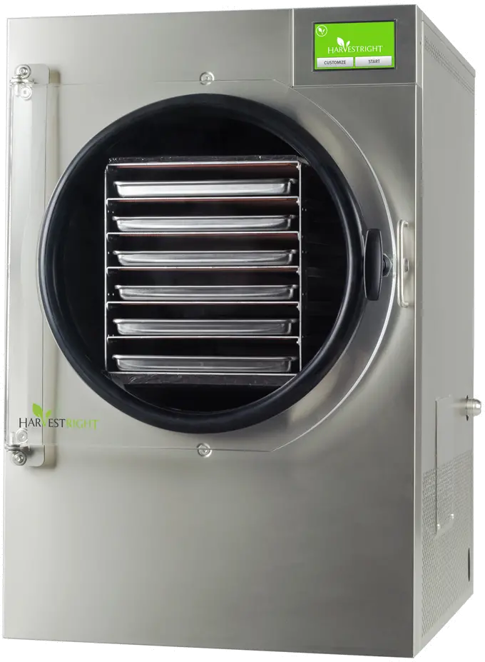 N-HRFDLSS Harvest Right Large 6-Tray Freeze Dryer - Stainless Steel-7