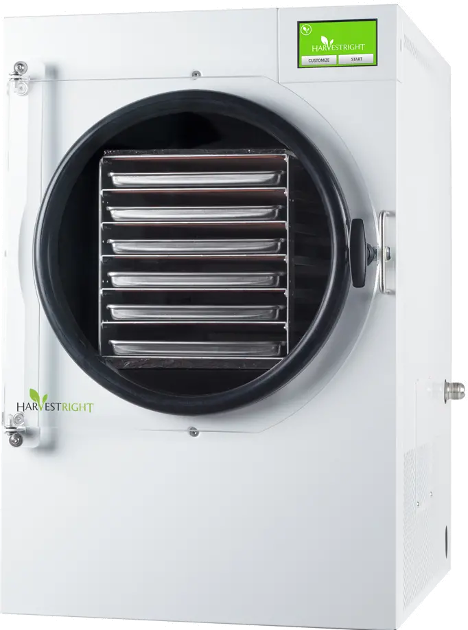 N-HRFDLWH Harvest Right Large 6-Tray Freeze Dryer - White-7