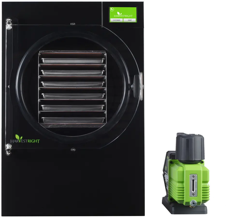 N-HRFDLBK Harvest Right Large 6-Tray Freeze Dryer - Black-4