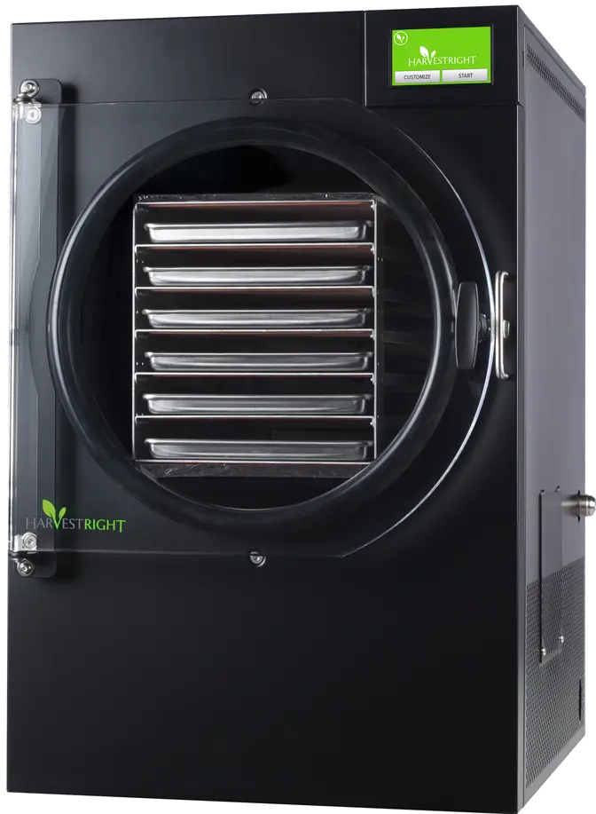 N-HRFDLBK Harvest Right Large 6-Tray Freeze Dryer - Black-7