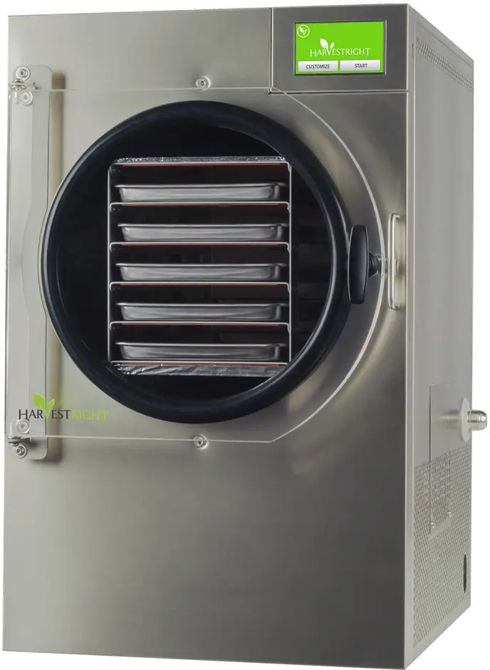 N-HRFDMSS Harvest Right Medium 5-Tray Freeze Dryer - Stainless Steel-7