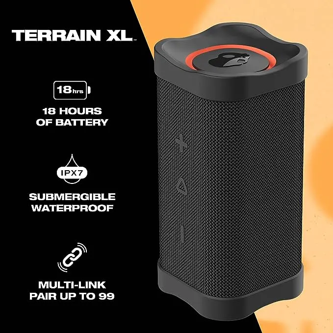 2SKSK1848B0L2 Skullcandy Terrain XL Portable Bluetooth Speaker - Black-2