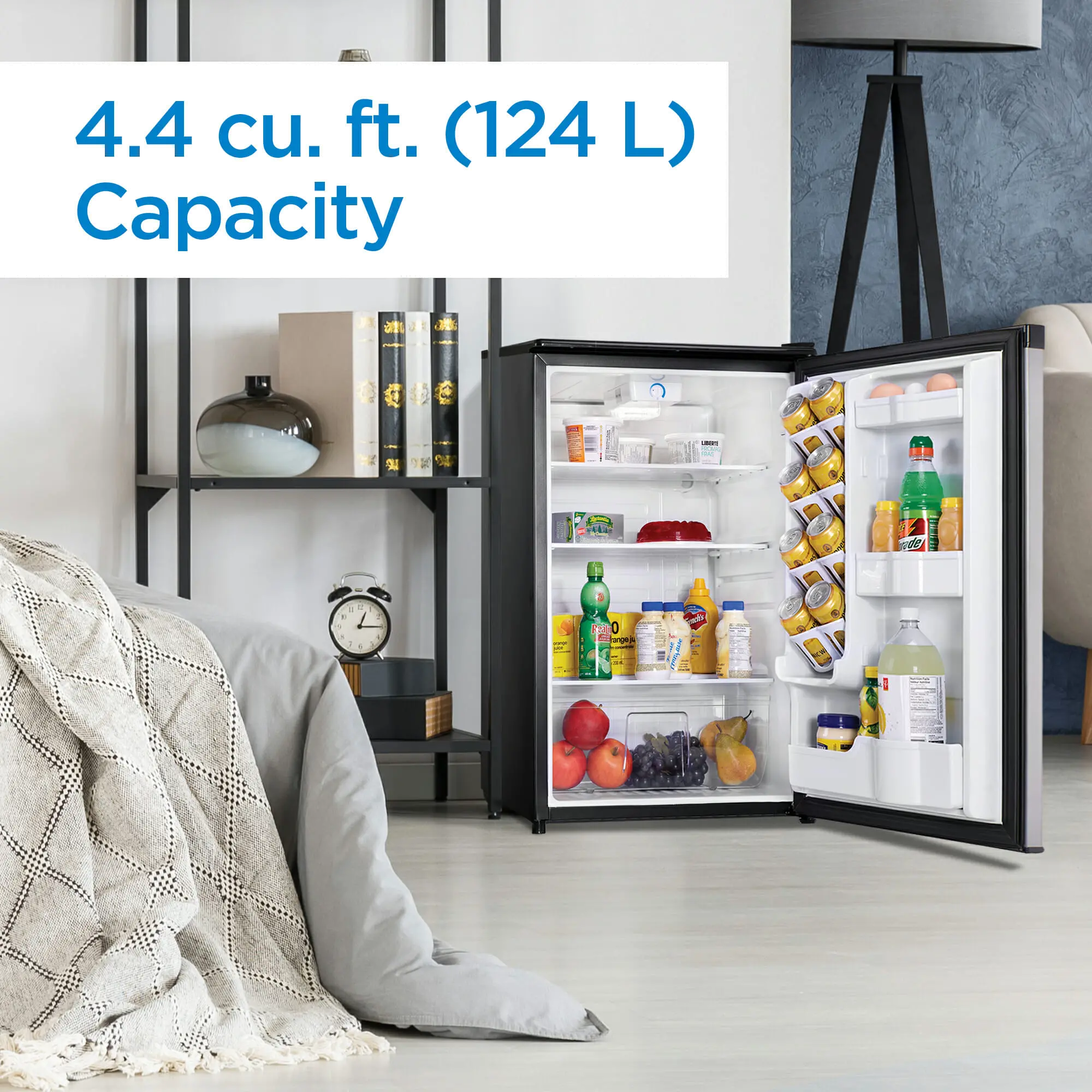 DAR044A4BSLDD Danby 4.4 Cu Ft Compact Refrigerator - Spotless Steel-10
