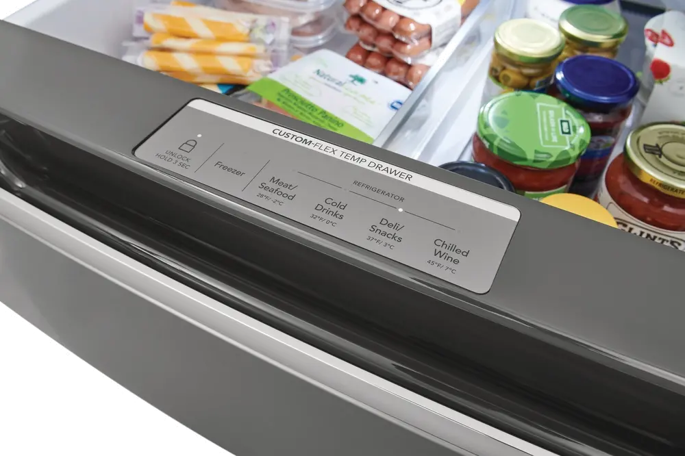GRMS2773AF Frigidaire 26.3 cu ft 4-Door French Door Refrigerator - Stainless Steel-8