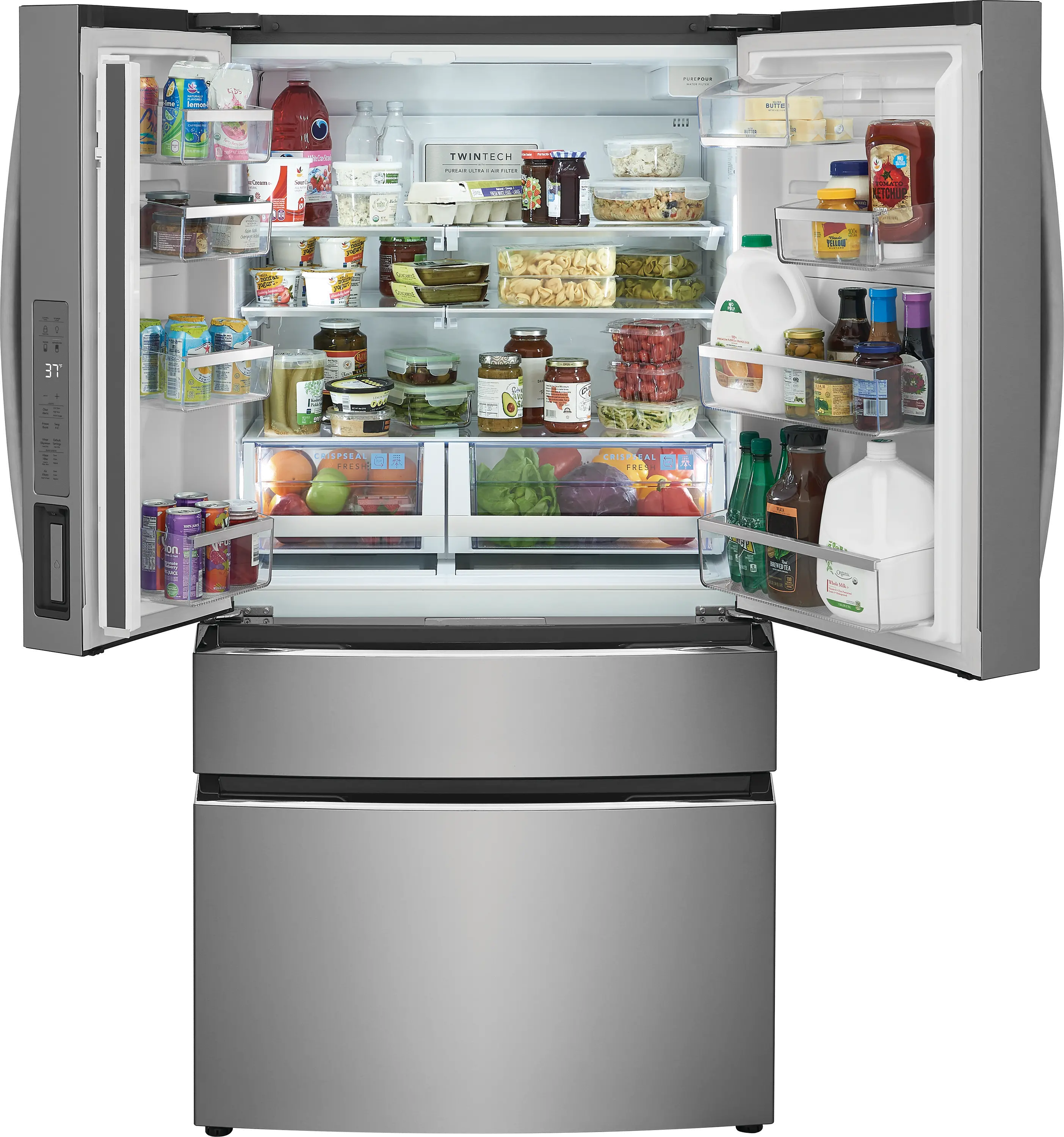 GRMN2872AF Frigidaire Gallery 27.2 Cu Ft French Door Refrigerator - Stainless Steel-3