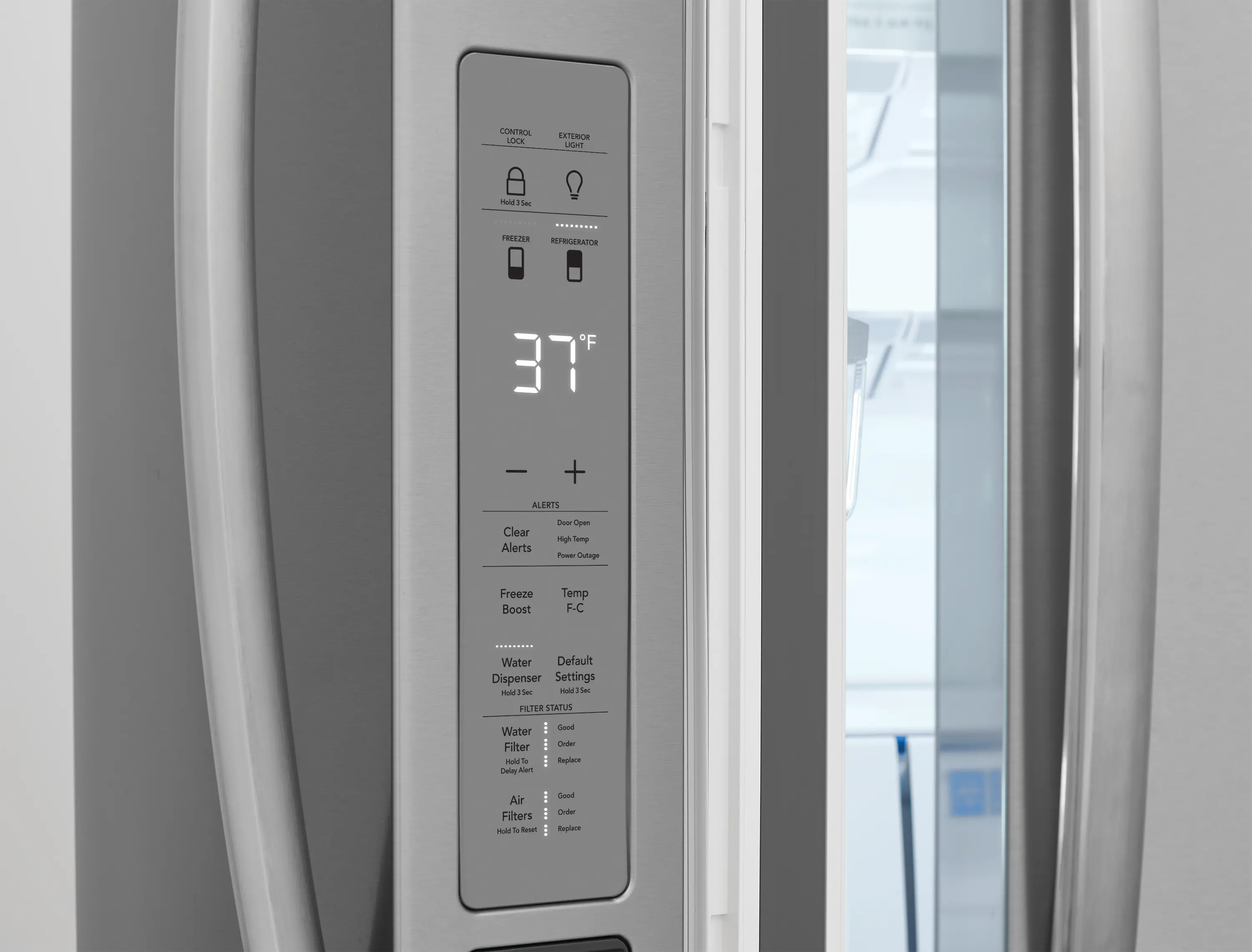 GRMN2872AF Frigidaire Gallery 27.2 Cu Ft French Door Refrigerator - Stainless Steel-6