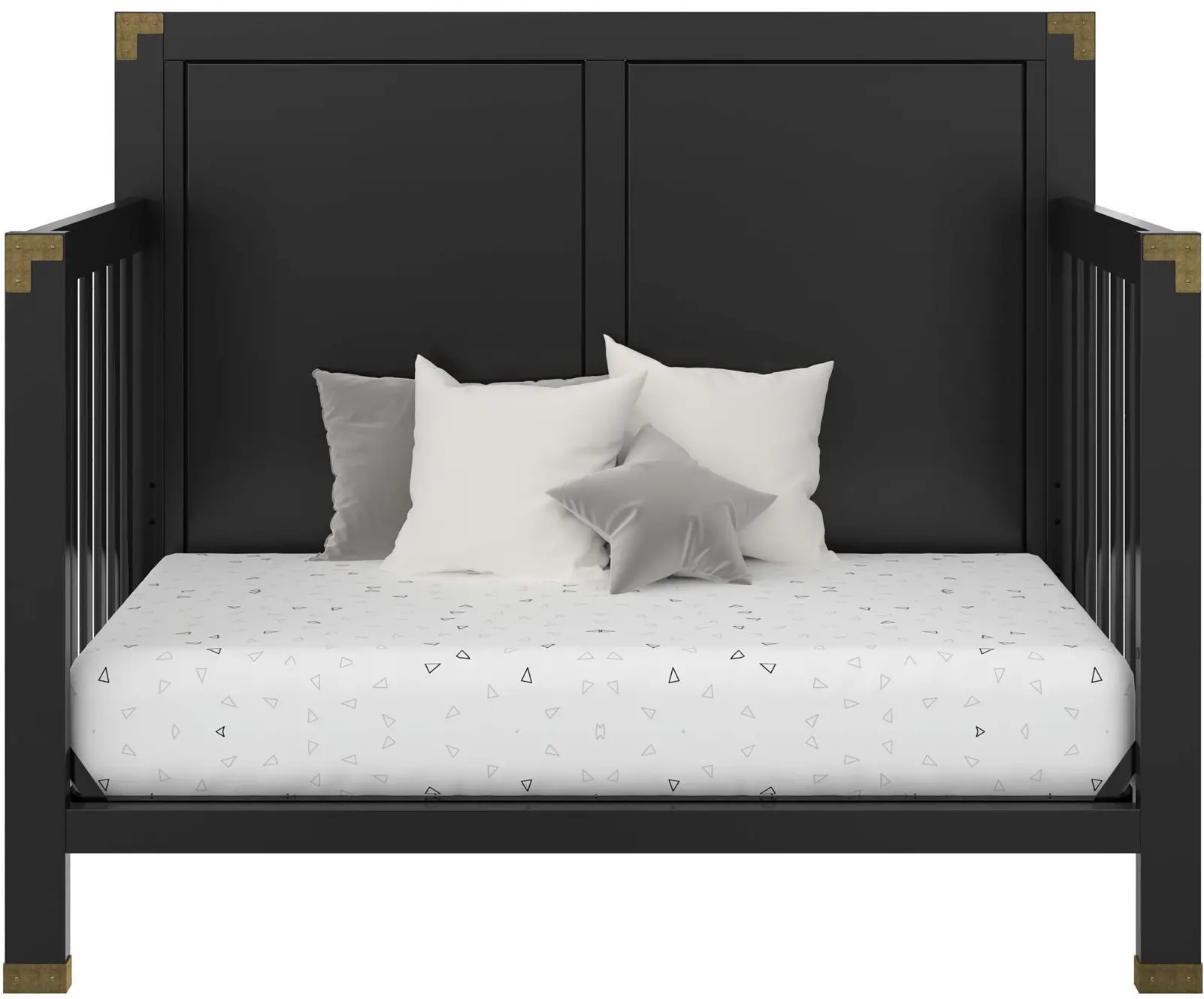 Frances Baby Relax Black 5-in-1 Convertible Crib-4