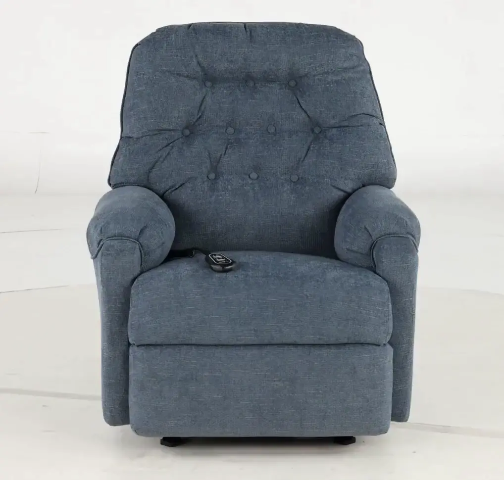 Sondra Atlantic Blue Power Recliner-10