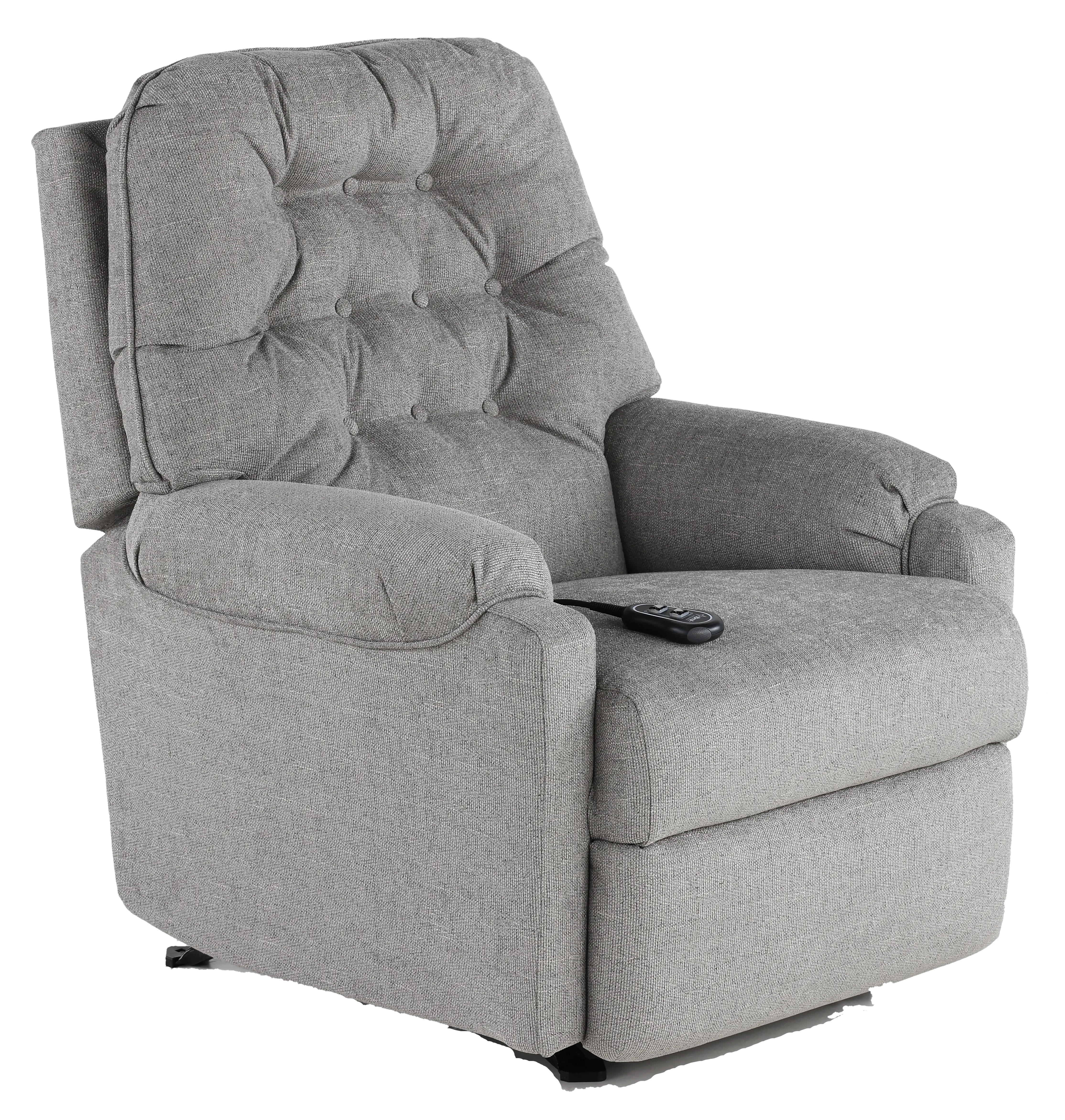 Sondra Pewter Gray Power Recliner-1