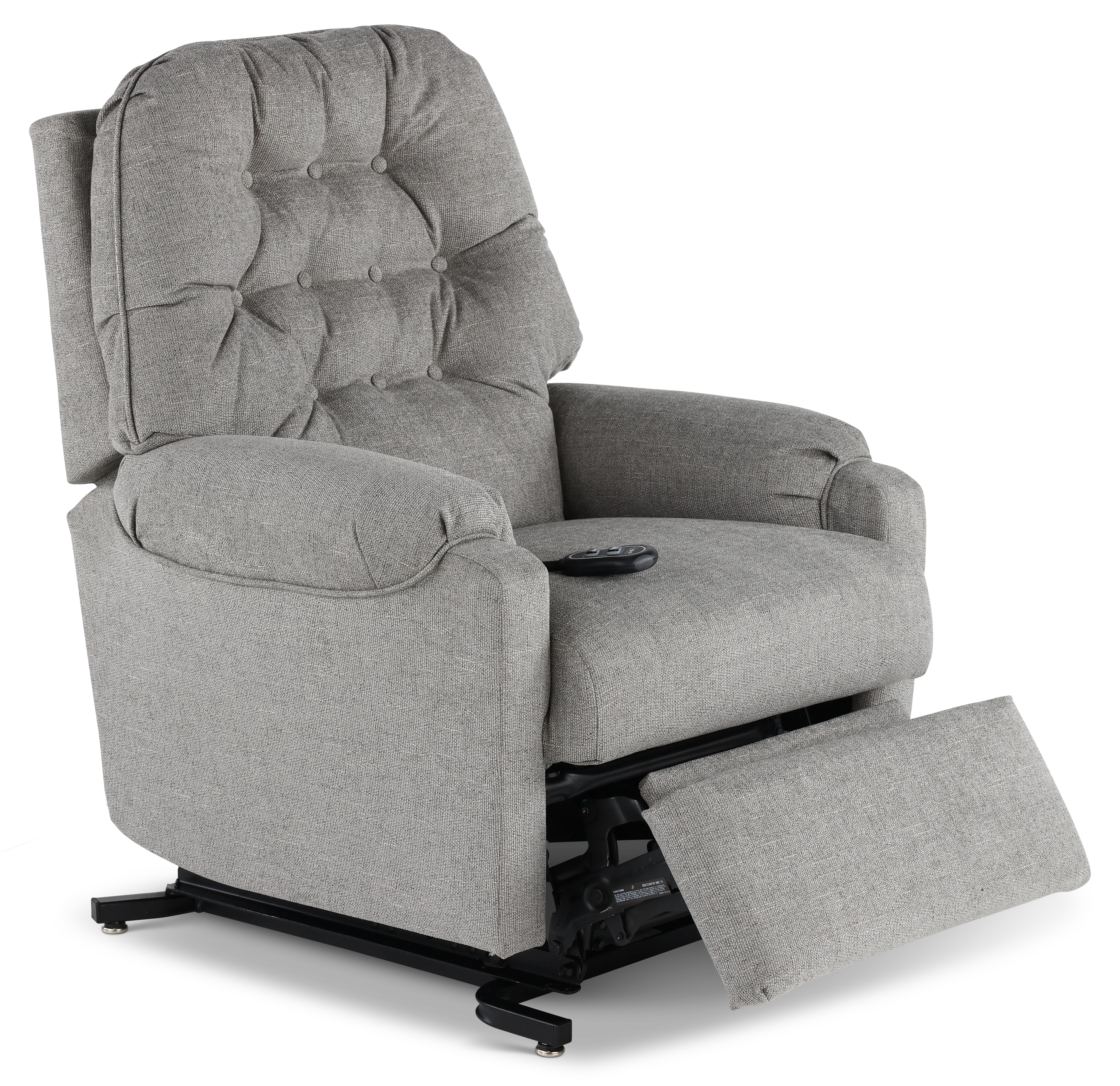 Sondra Pewter Gray Power Reclining Lift Chair-6