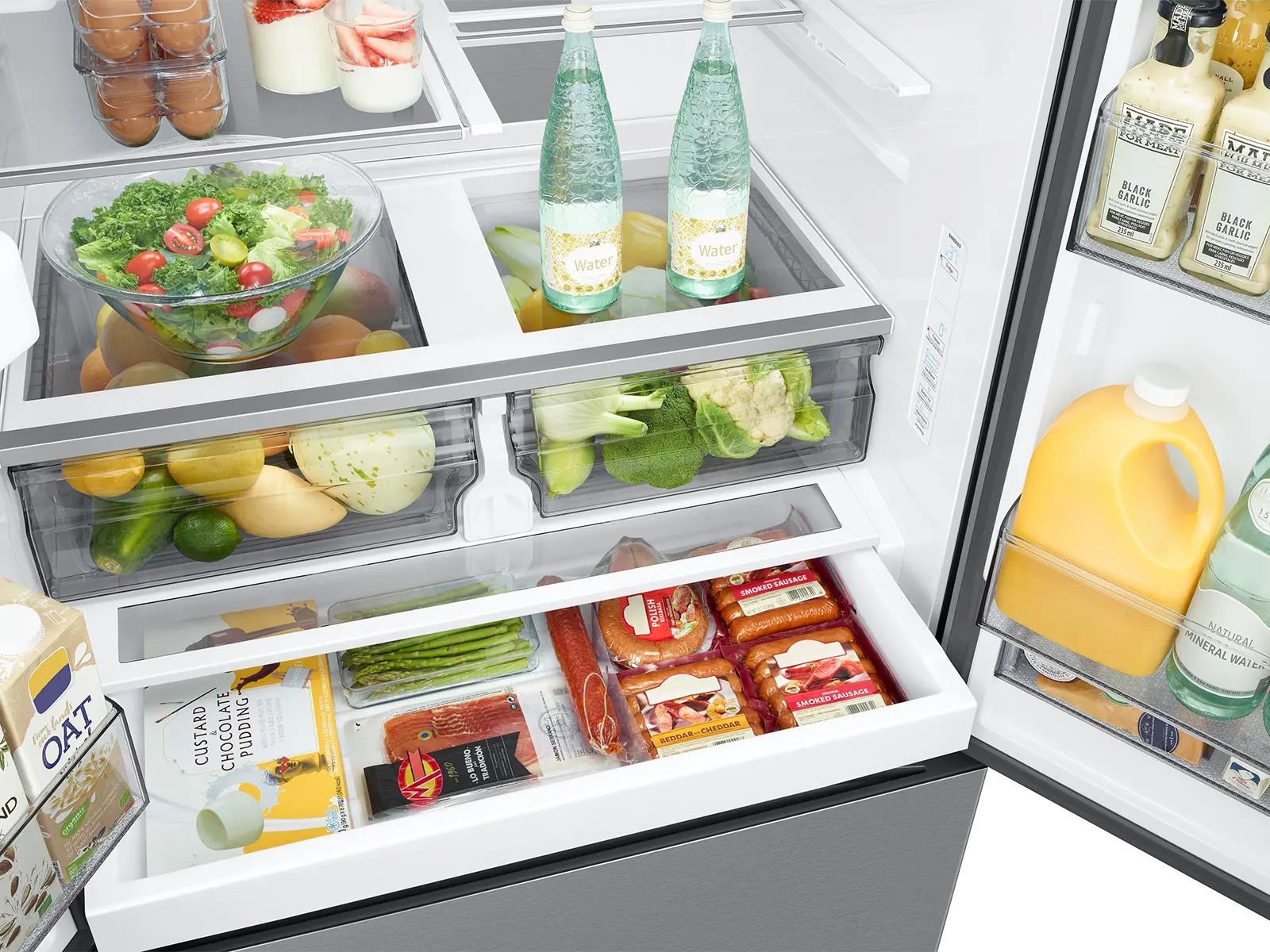 RF32CG5400SR Samsung 31 cu ft Mega Capacity French Door Refrigerator - Stainless Steel-9