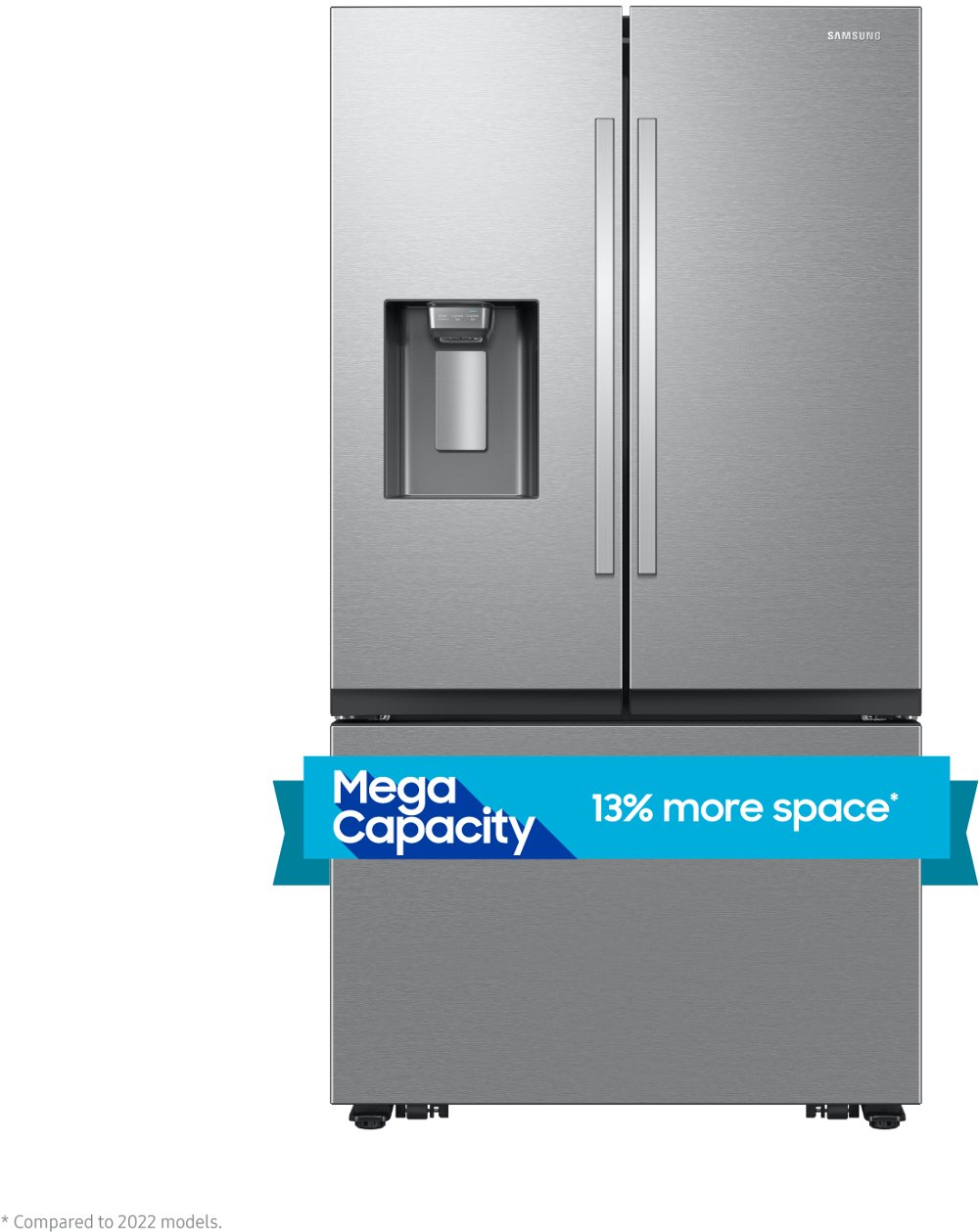 Samsung 31 cu ft Mega Capacity French Door Refrigerator - Stainless Steel