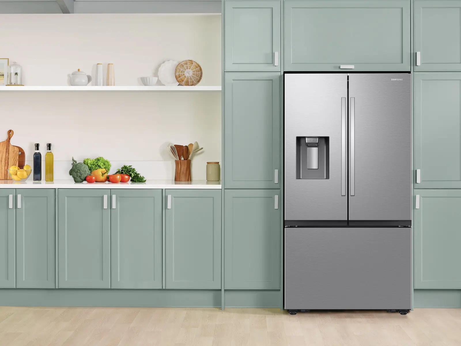 RF32CG5400SR Samsung 31 cu ft Mega Capacity French Door Refrigerator - Stainless Steel-4
