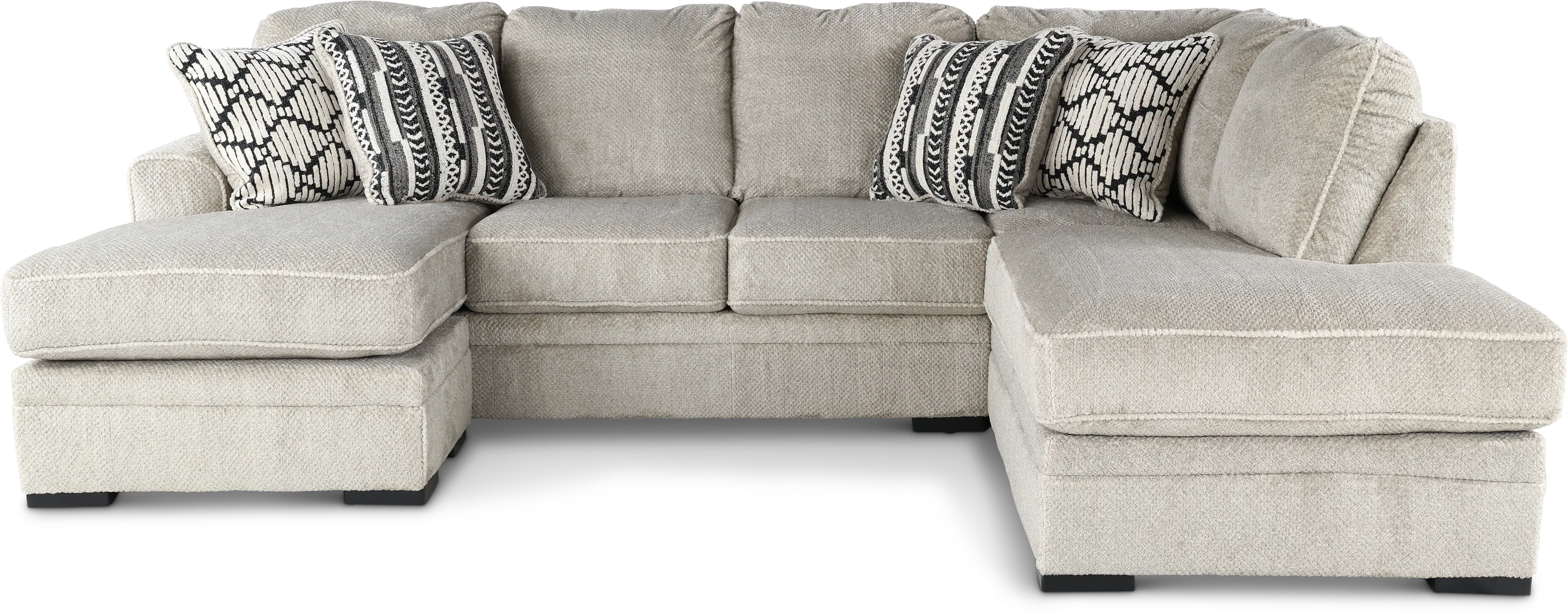 Calnita Sisal Beige 2 Piece Sectional-1