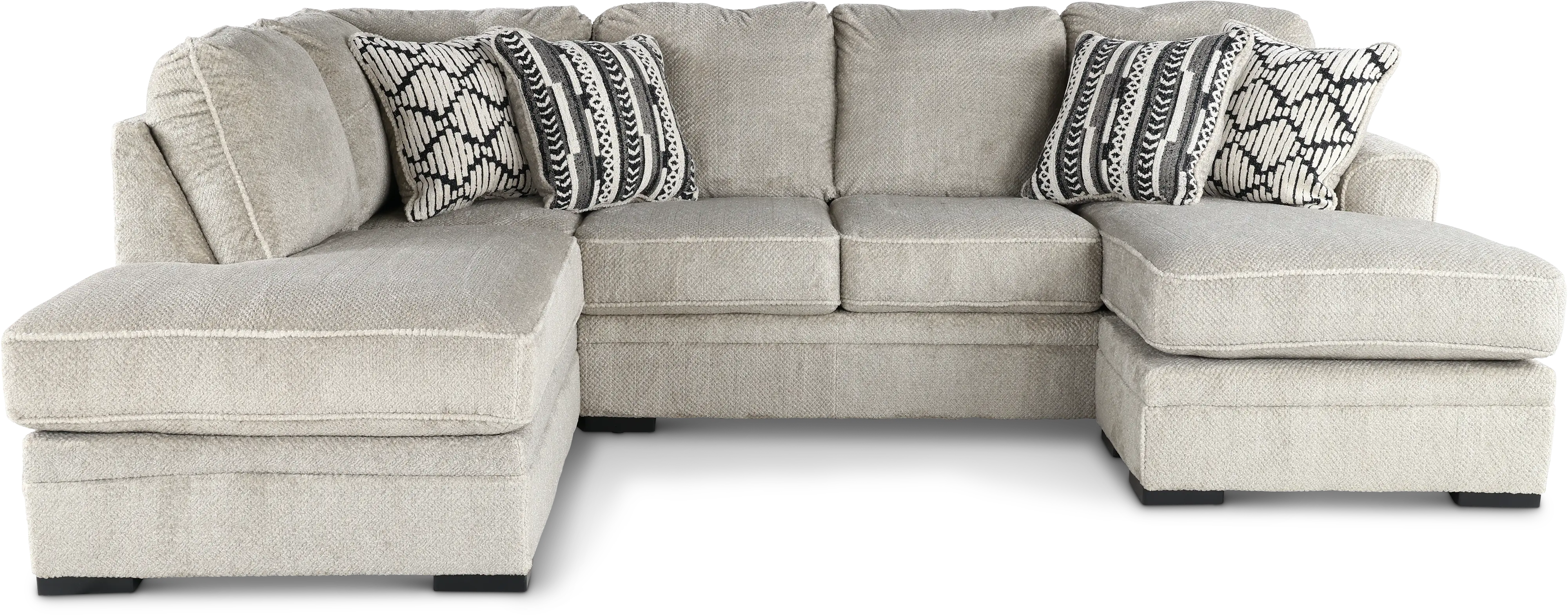 Calnita Sisal Beige 2 Piece Sectional-1