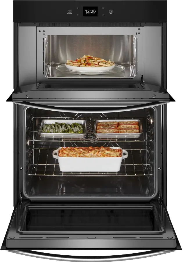 WOEC5030LZ Whirlpool 6.4 Cu Ft Combination Wall Oven - Stainless Steel-10
