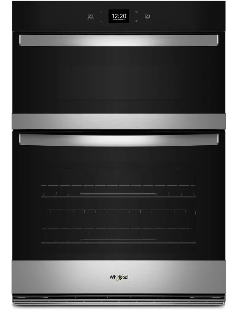 Whirlpool 6.4 Cu Ft Combination Wall Oven - Stainless Steel