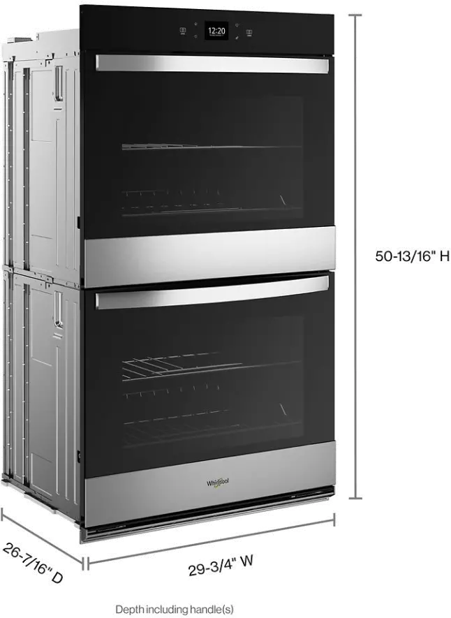 WOED5030LZ Whirlpool 30  Double Electric Wall Oven - Stainless Steel-3