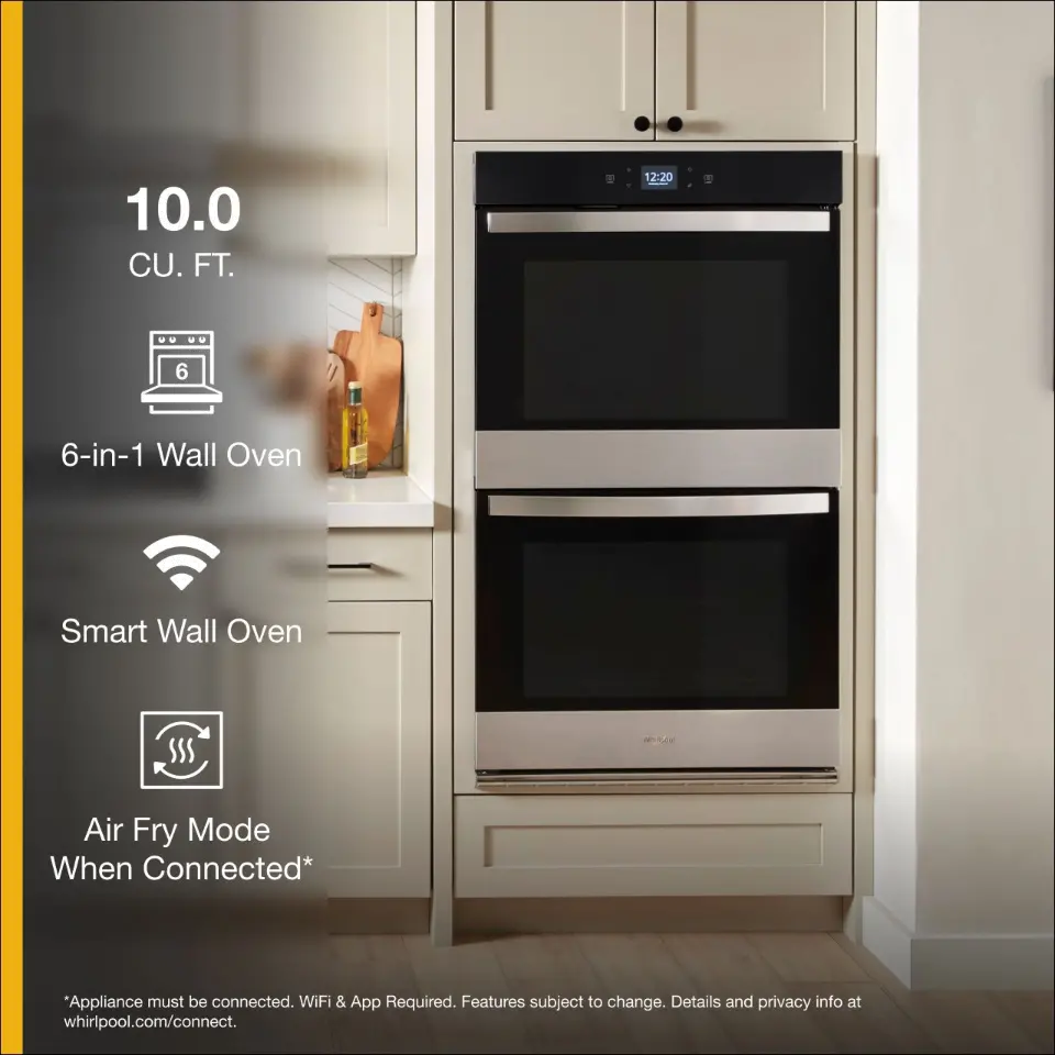 WOED5030LZ Whirlpool 30  Double Electric Wall Oven - Stainless Steel-7