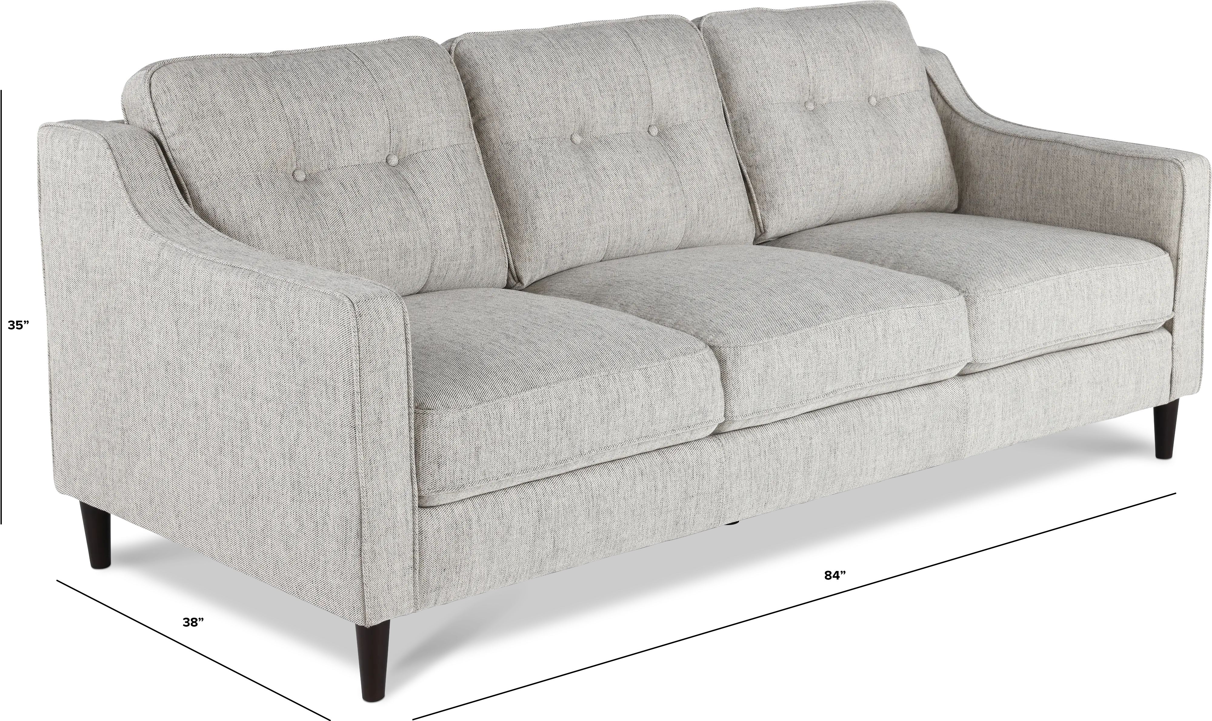 Tina Gray Sofa-3