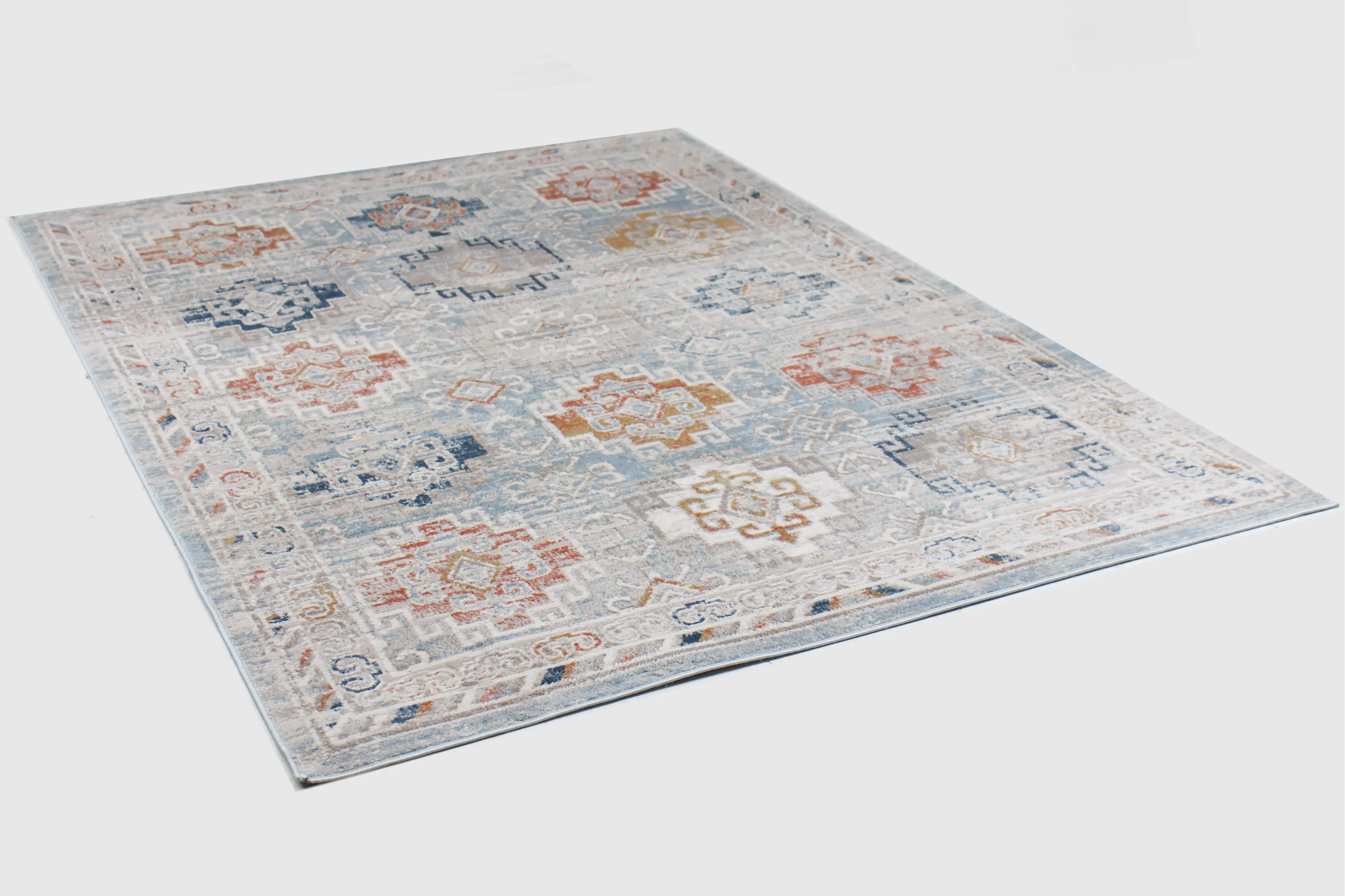 A181-MULTI-4X6-ASH301 Ashland 4 x 6 Bernard Multicolor Rug-3