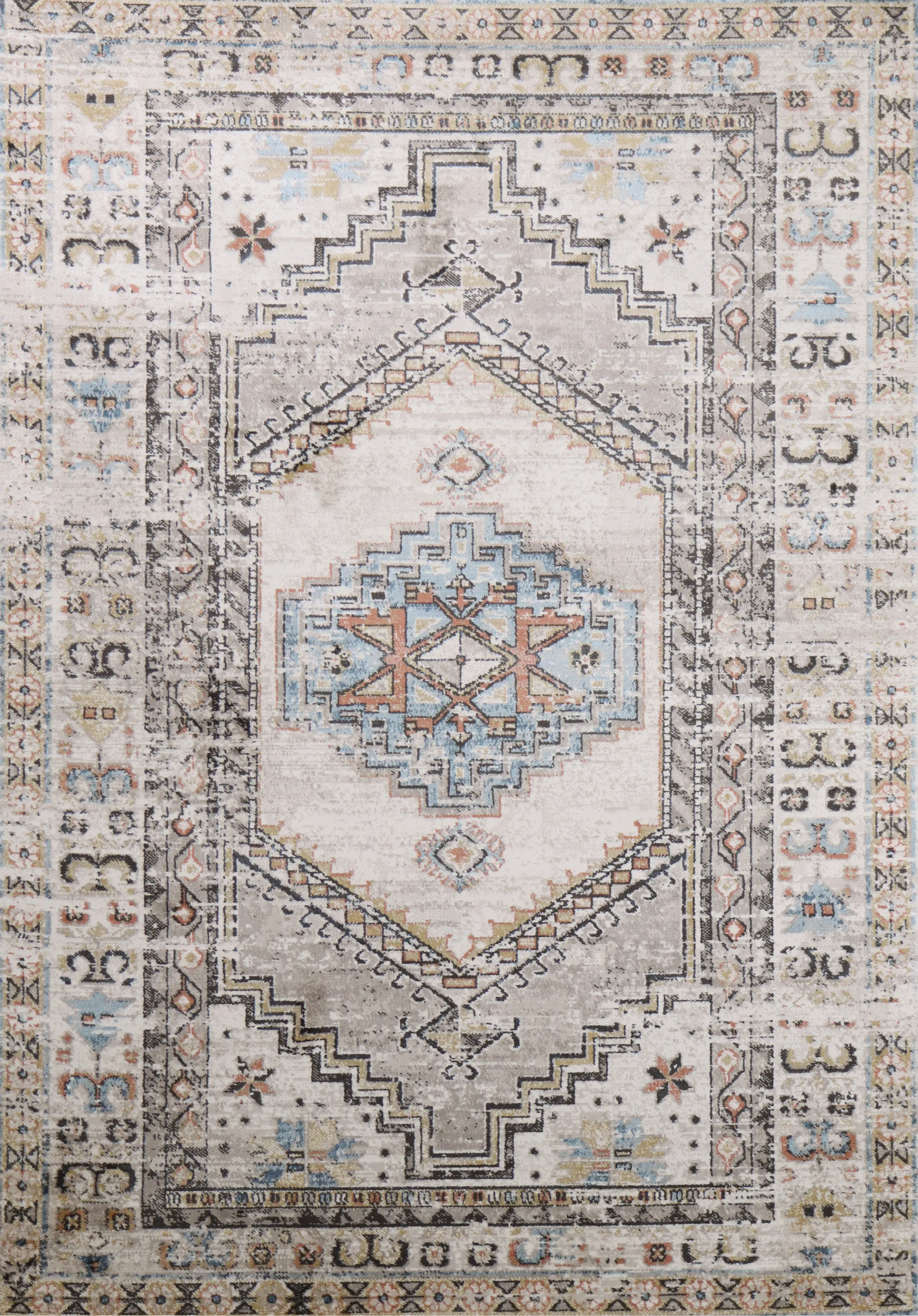 A181-IVBE-5X7.6-ASH307 Ashland 5 x 8 Byrne Beige Area Rug-1