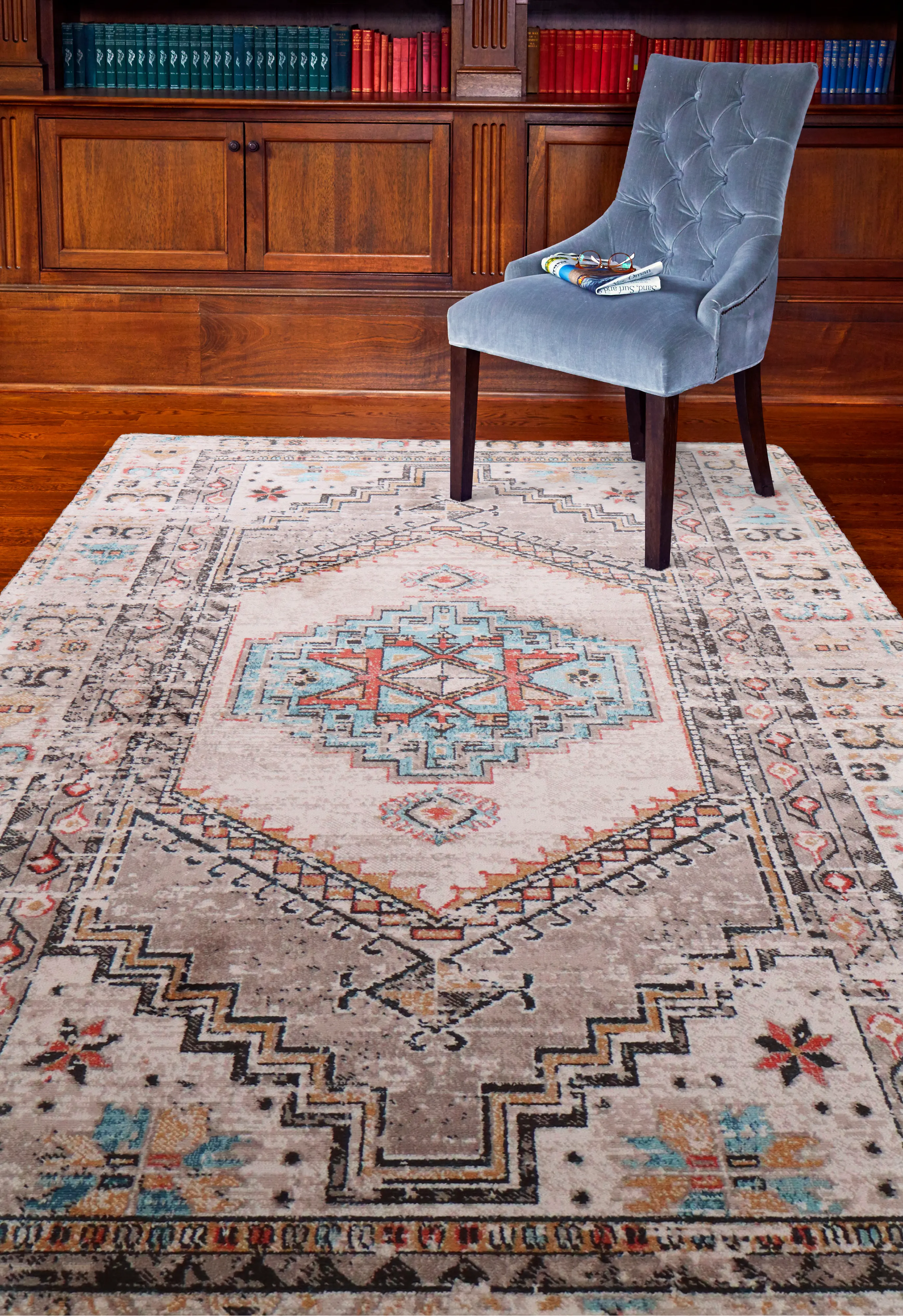 A181-IVBE-5X7.6-ASH307 Ashland 5 x 8 Byrne Beige Area Rug-2