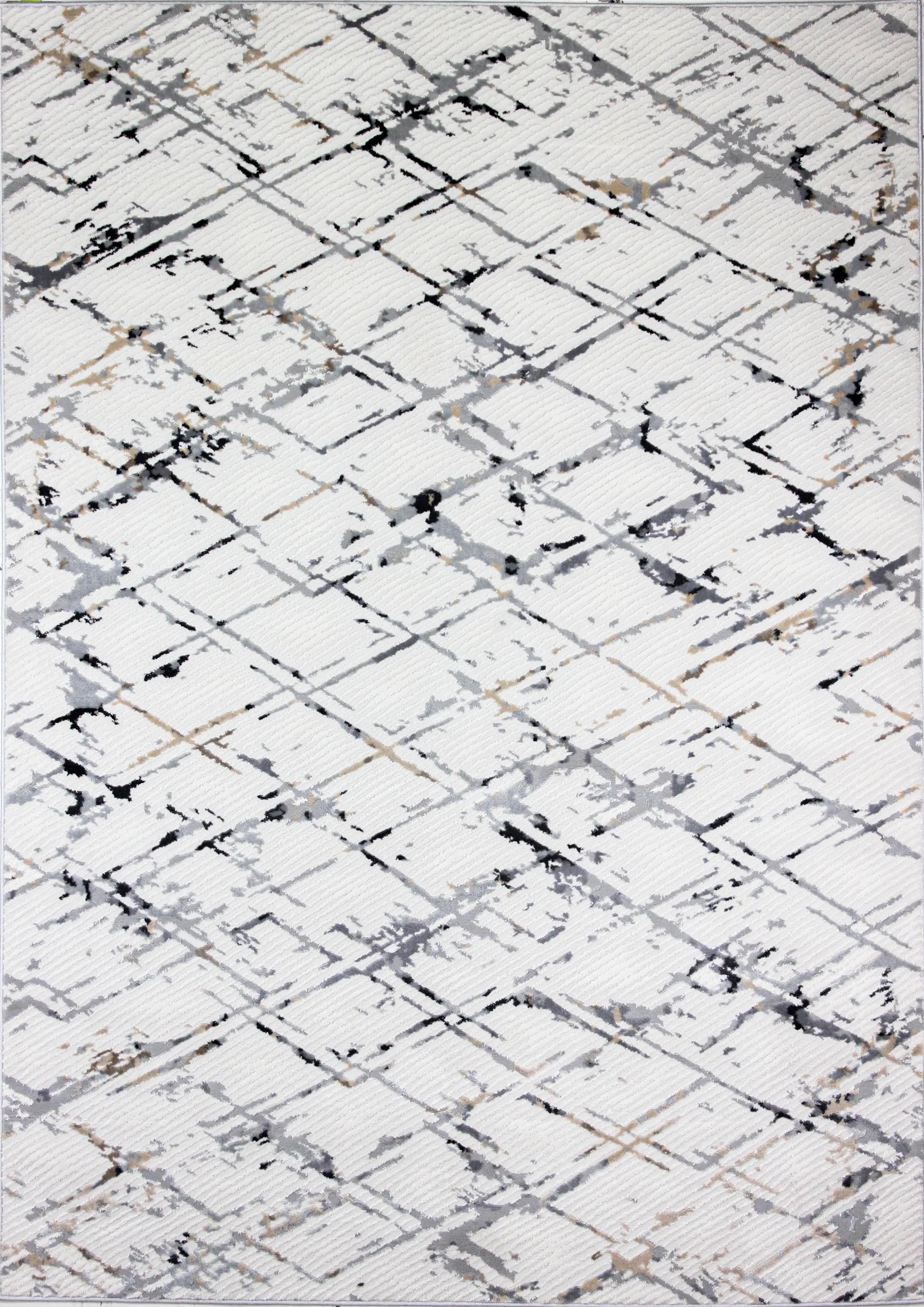 C190-IVGY-5X7.6-CA105 Ziyad 5 x 8 Carlyle White Area Rug-2