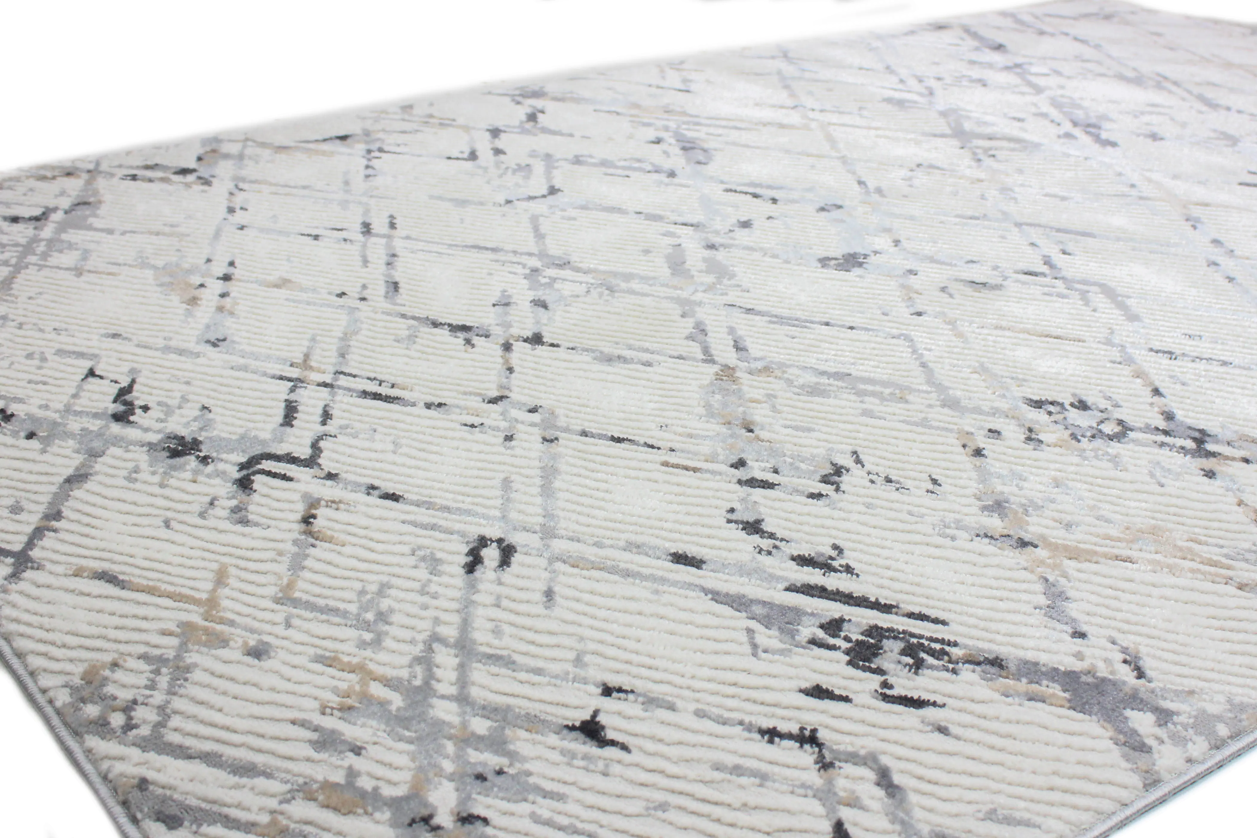 C190-IVGY-5X7.6-CA105 Ziyad 5 x 8 Carlyle White Area Rug-1