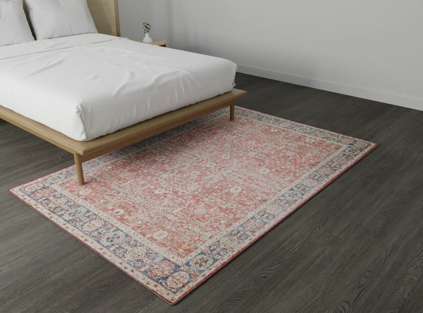 I166-RED-5X7.6-NH210 Impressions 5 x 8 Zulema Red Area Rug-6