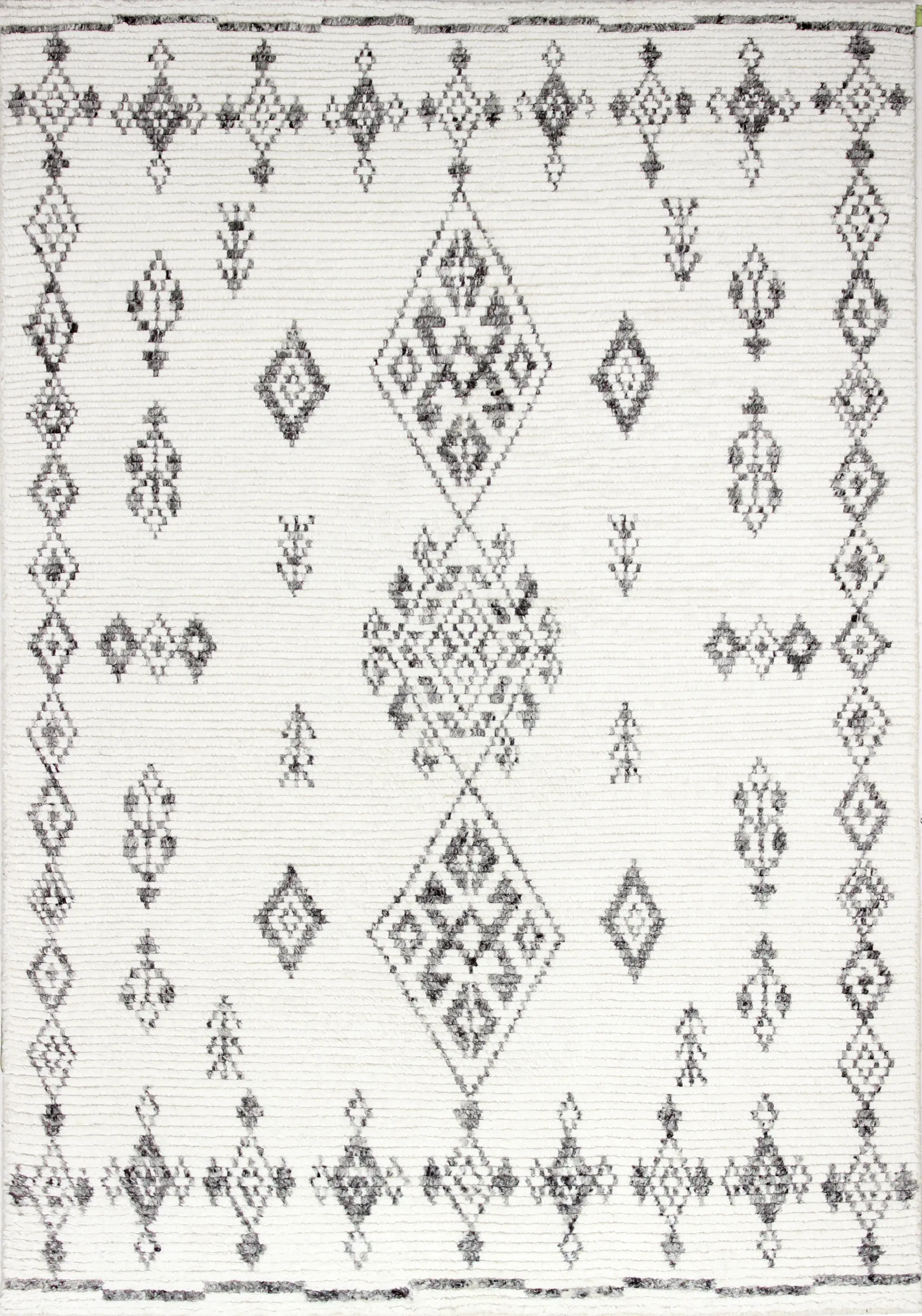 M133-IV-5X7.6-BN24 Marrakesh 5 x 8 July Ivory Wool Area Rug-2