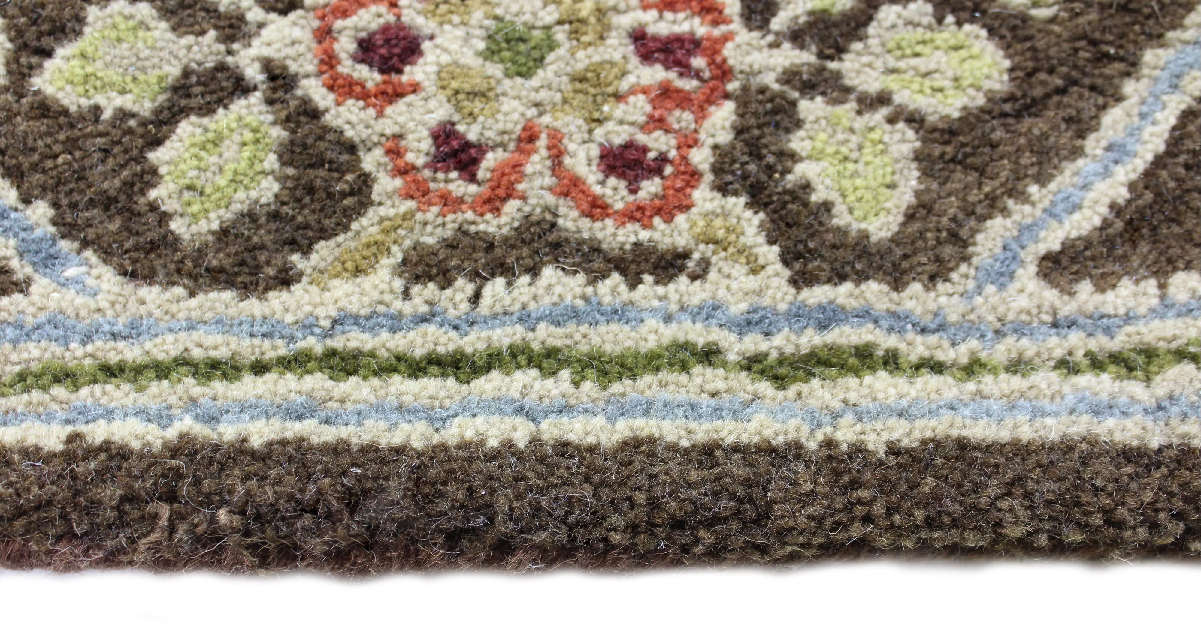 R128-CHOC-8X10-HG102 Wilshire 8 x 10 Hastings Chocolate Wool Area Rug-6