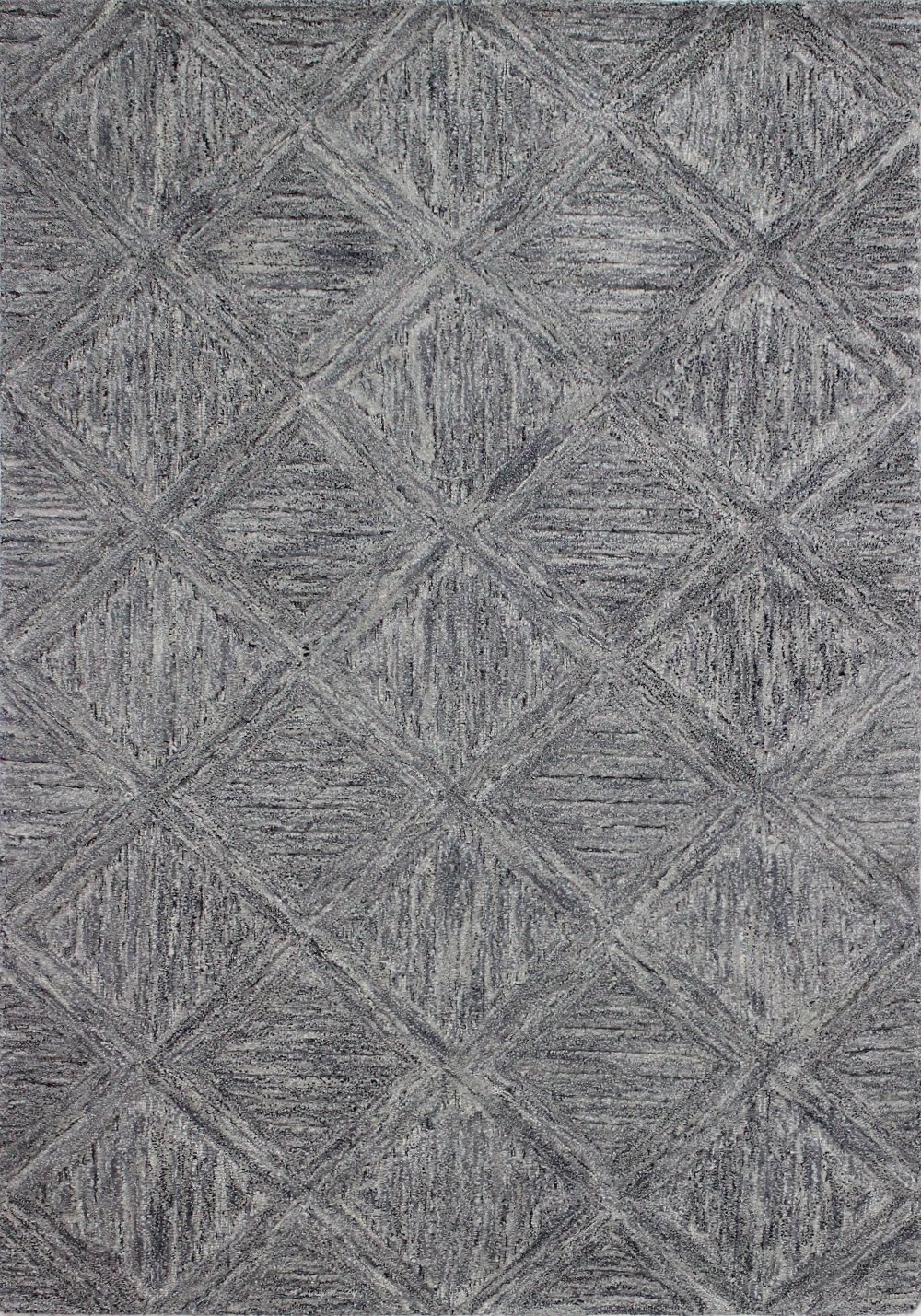 Verona 4 x 6 Nayla Gray Wool Area Rug