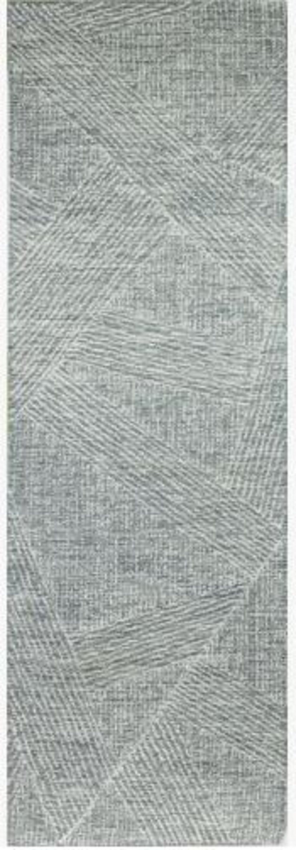 Valencia Nathanial Wool Hand Tufted Teal Runner Rug