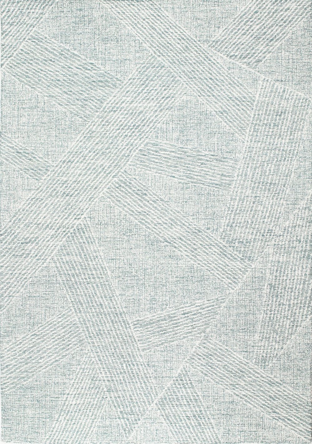 Valencia Nathanial 4 x 6 Abstract Teal Area Rug
