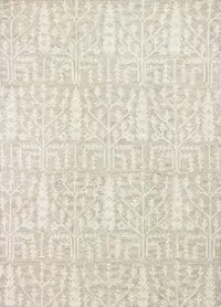 R131-BE-76X96-AL133 Valencia Novalee 8 x 10 Beige Wool Hand Tufted Area Rug